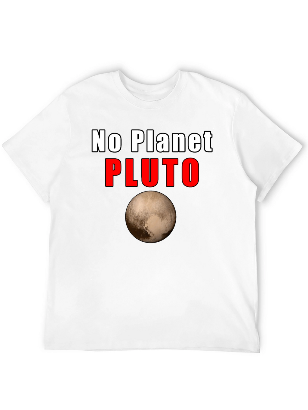 No Planet Pluto T-Shirt - Astronomy Tee