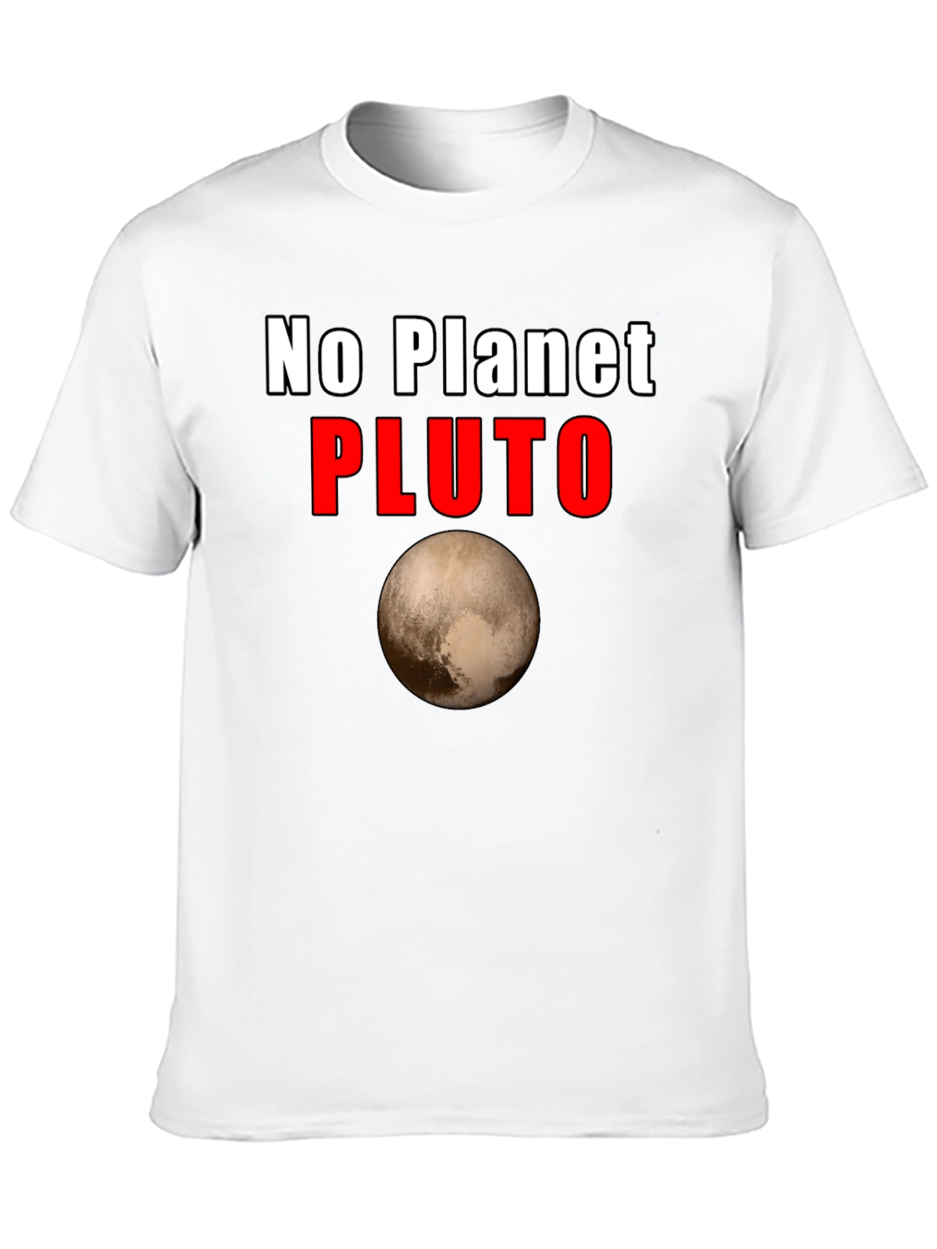 No Planet Pluto T-Shirt - Astronomy Tee