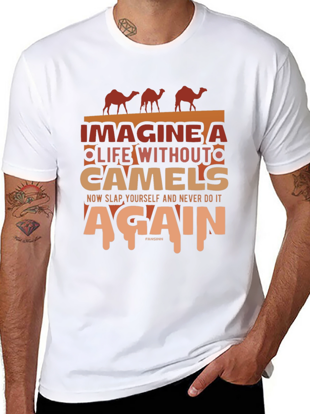 Imagine Life Without Camels Graphic Tee