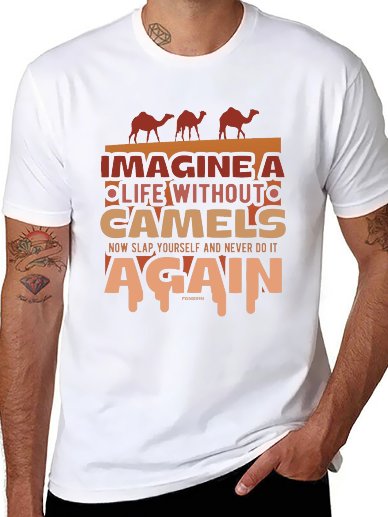 Imagine Life Without Camels Graphic Tee