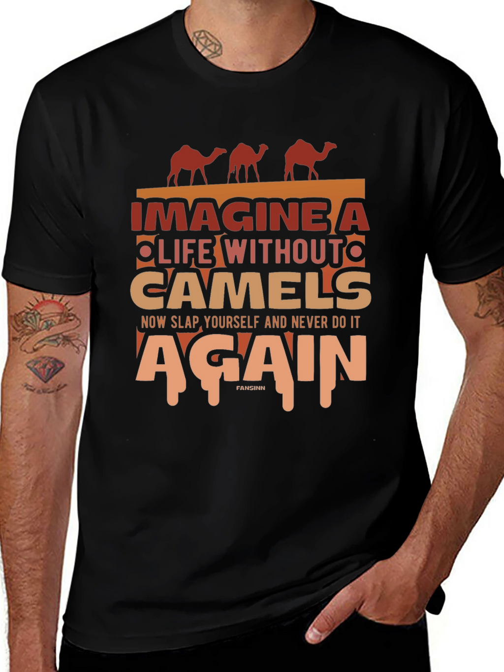 Imagine Life Without Camels Graphic Tee