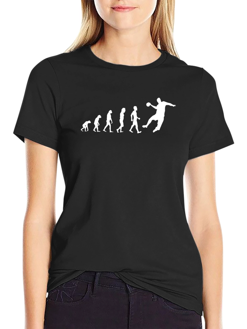 Handball Evolution Black T-Shirt