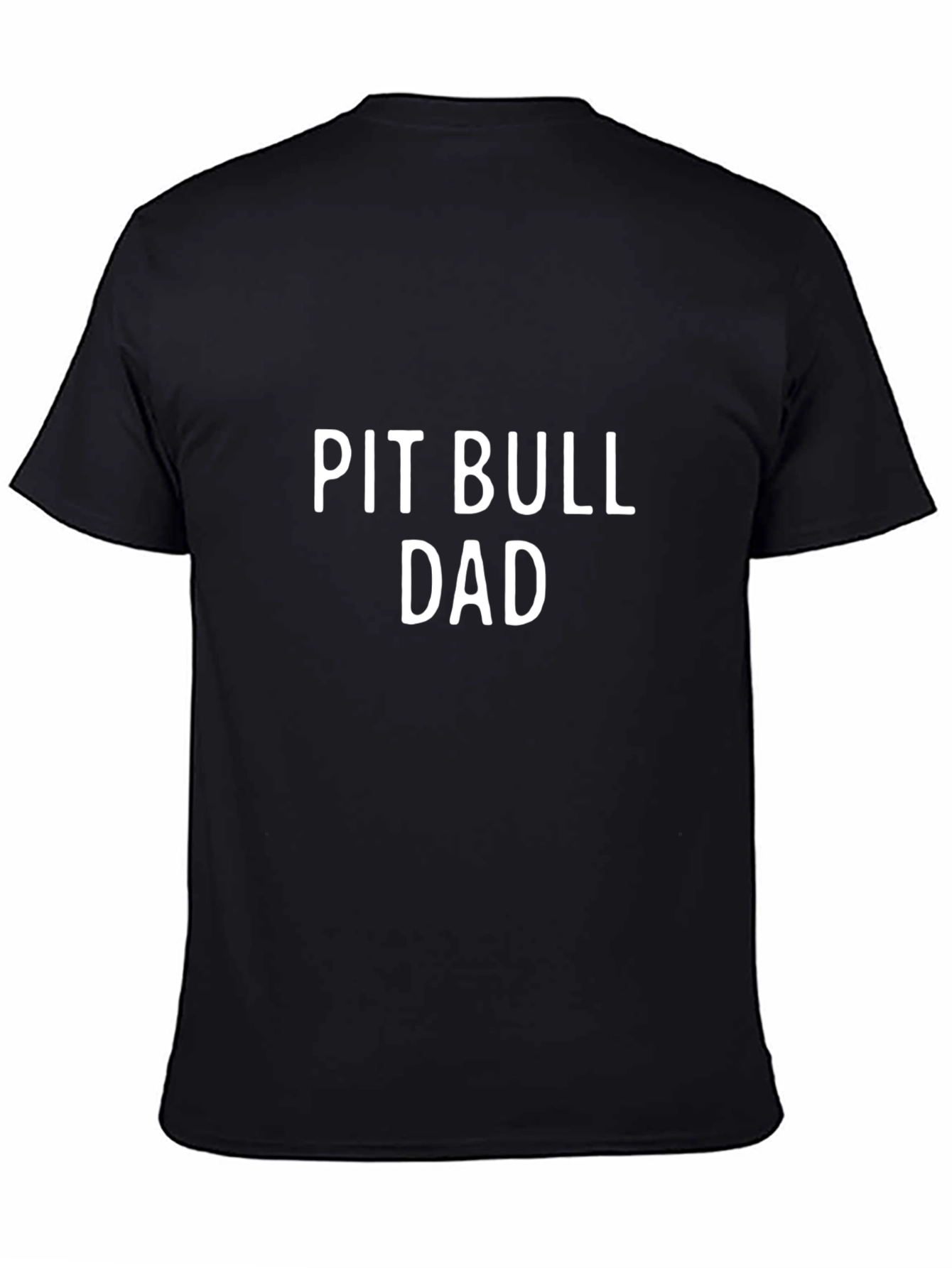 Pit Bull Dad T-Shirt - Black Classic Fit