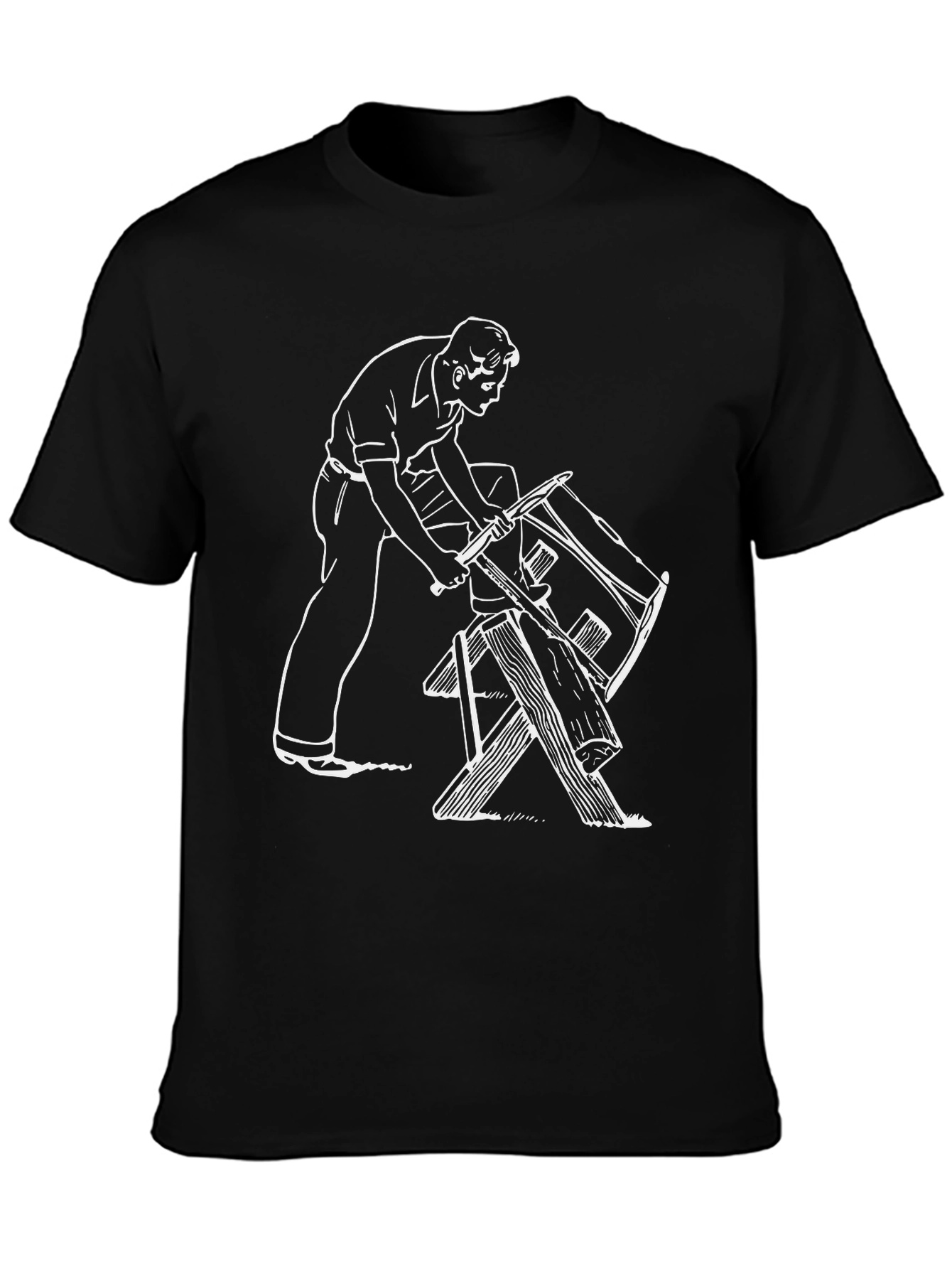 Drummer T-Shirt - Black Graphic Tee