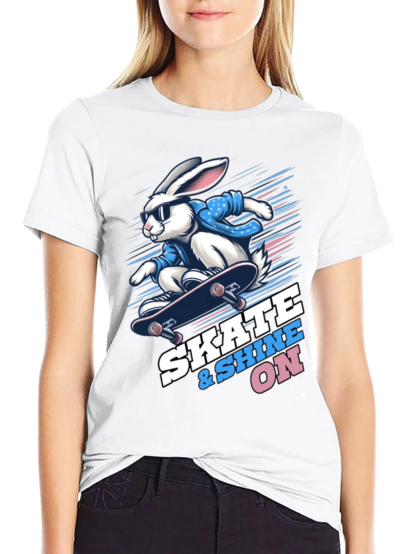 Skate & Shine On Graphic Tee