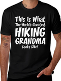 Hiking Grandma T-Shirt - Worlds Greatest