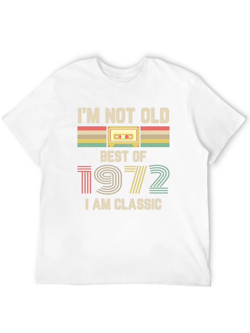 Retro Best of 1972 Classic T-Shirt