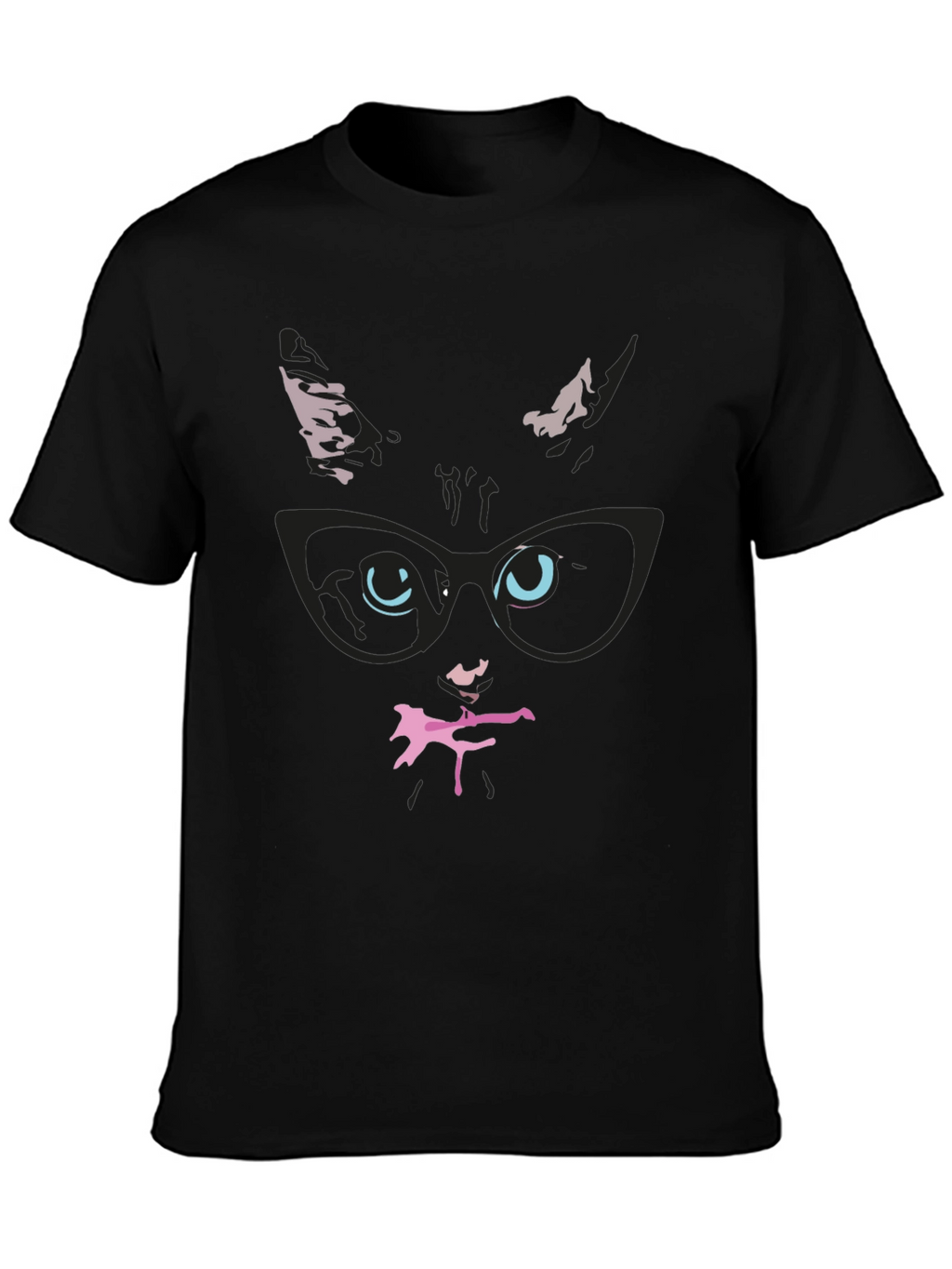 Cool Cat in Glasses T-Shirt