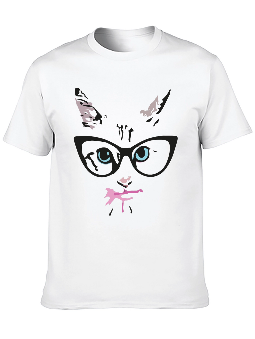 Cool Cat in Glasses T-Shirt