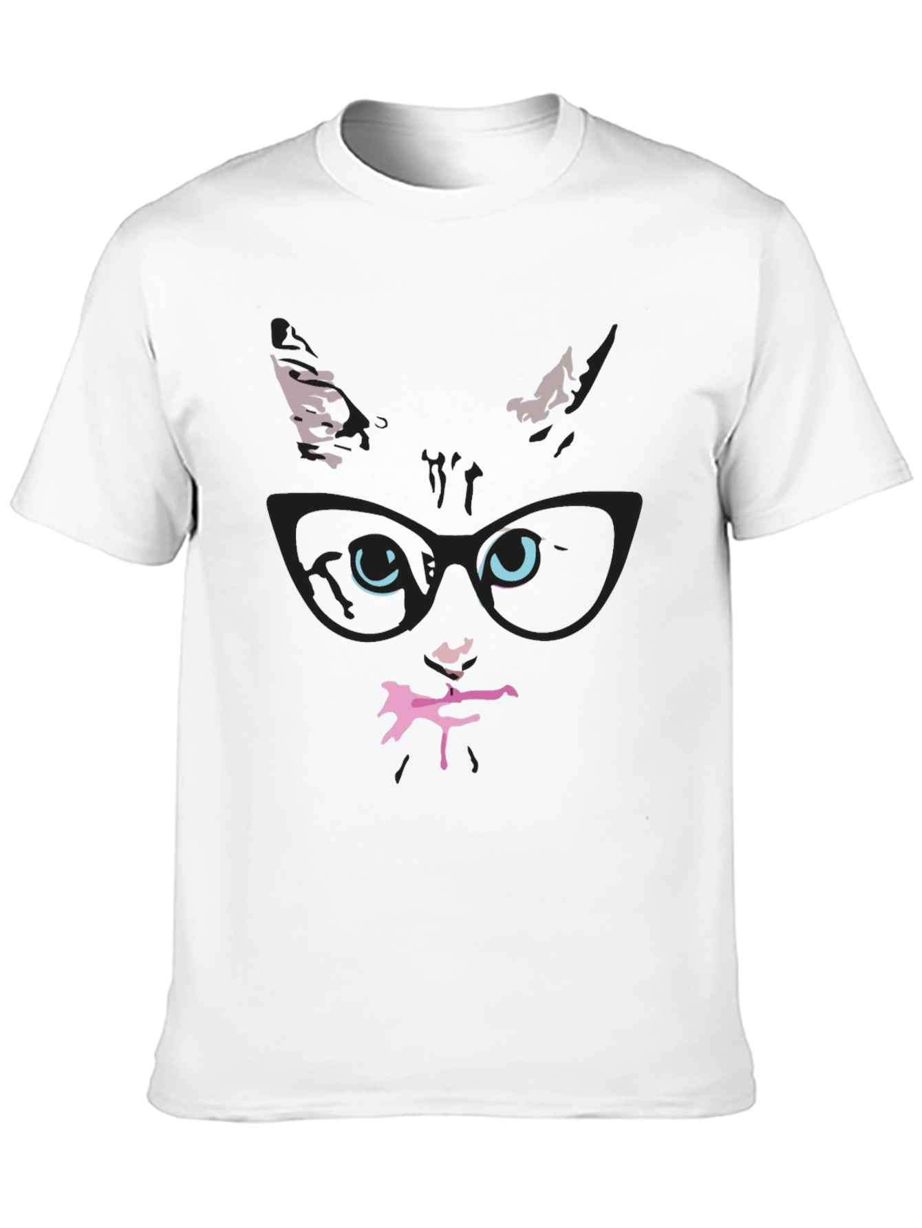 Cool Cat in Glasses T-Shirt