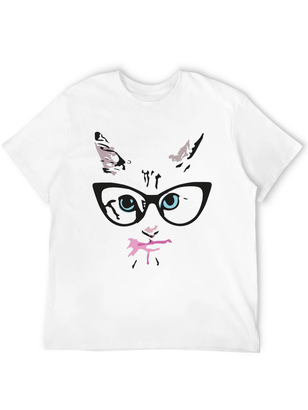 Cool Cat in Glasses T-Shirt