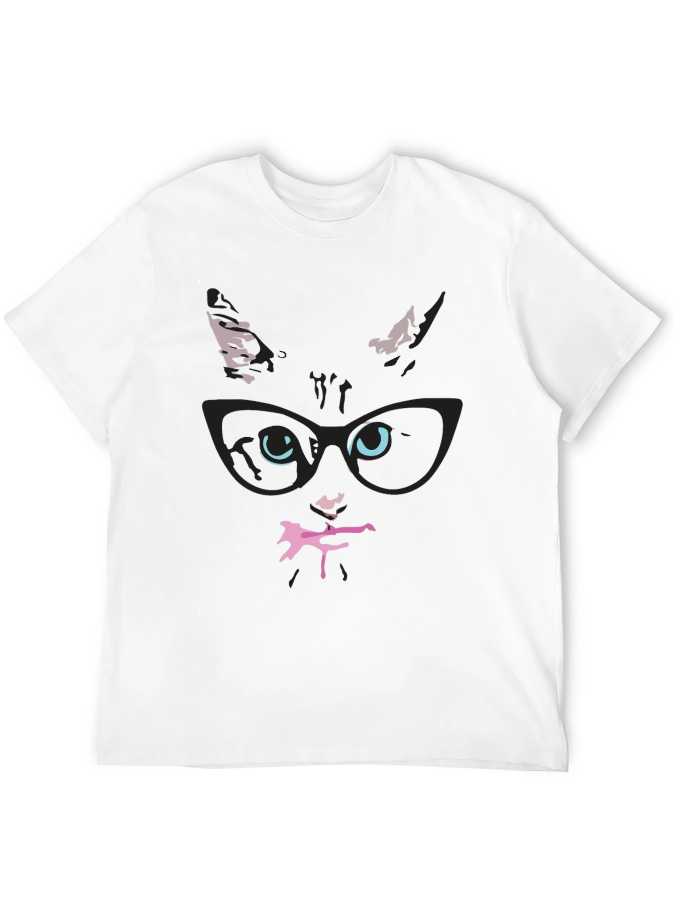 Cool Cat in Glasses T-Shirt