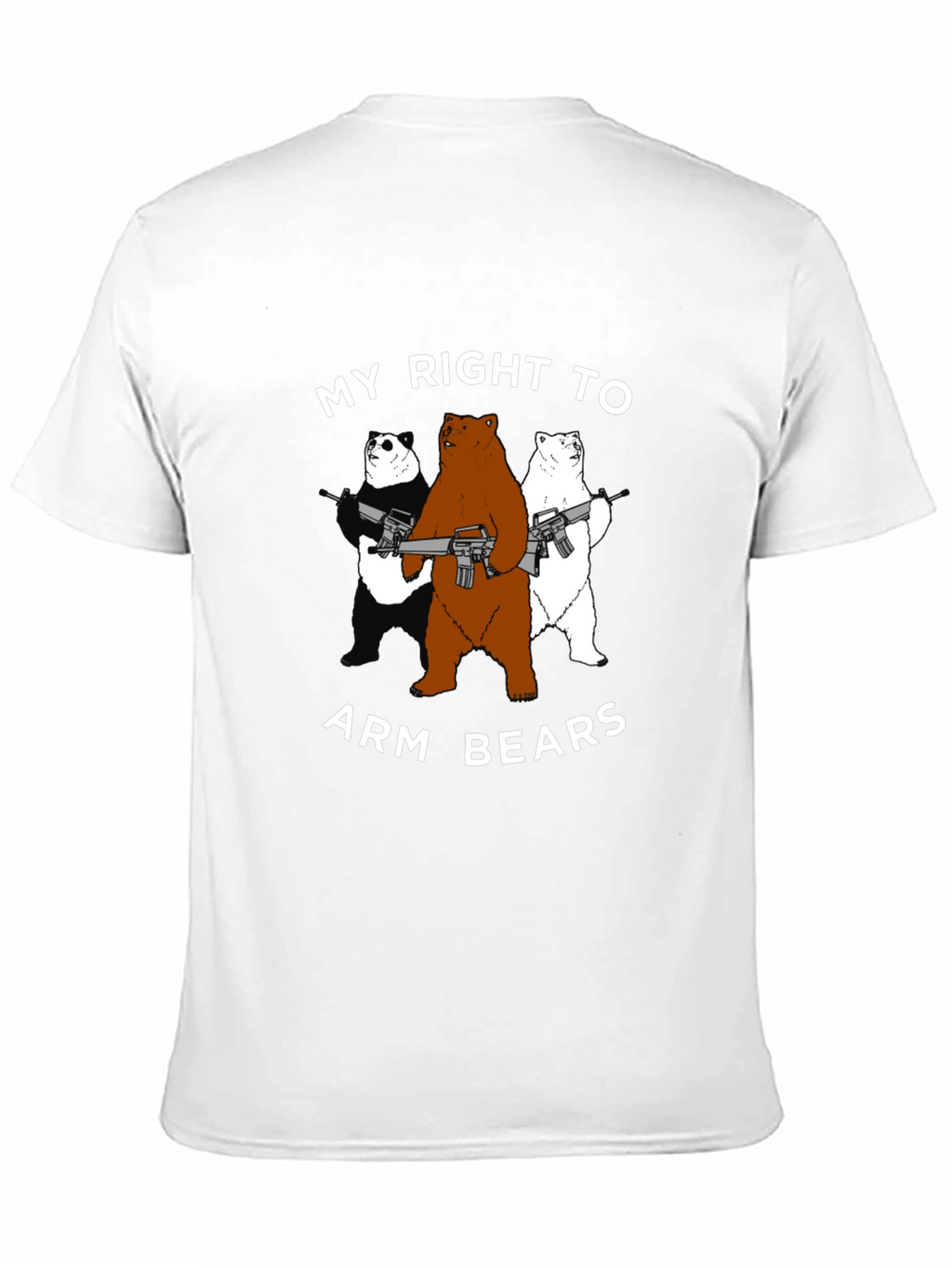Arm Bears T-Shirt - Funny Graphic Tee