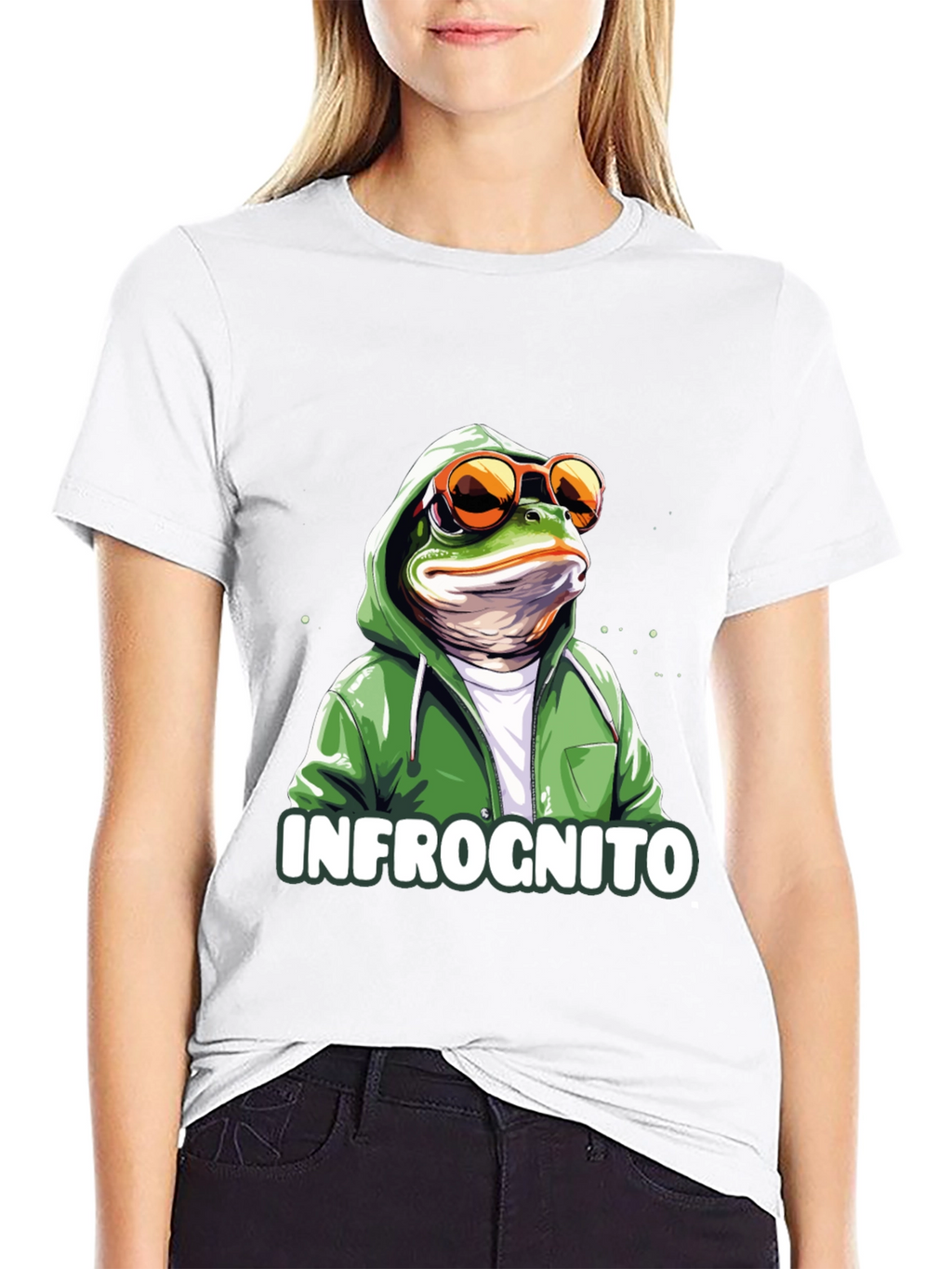 Infrognito Frog T-Shirt - Cool & Funny Design