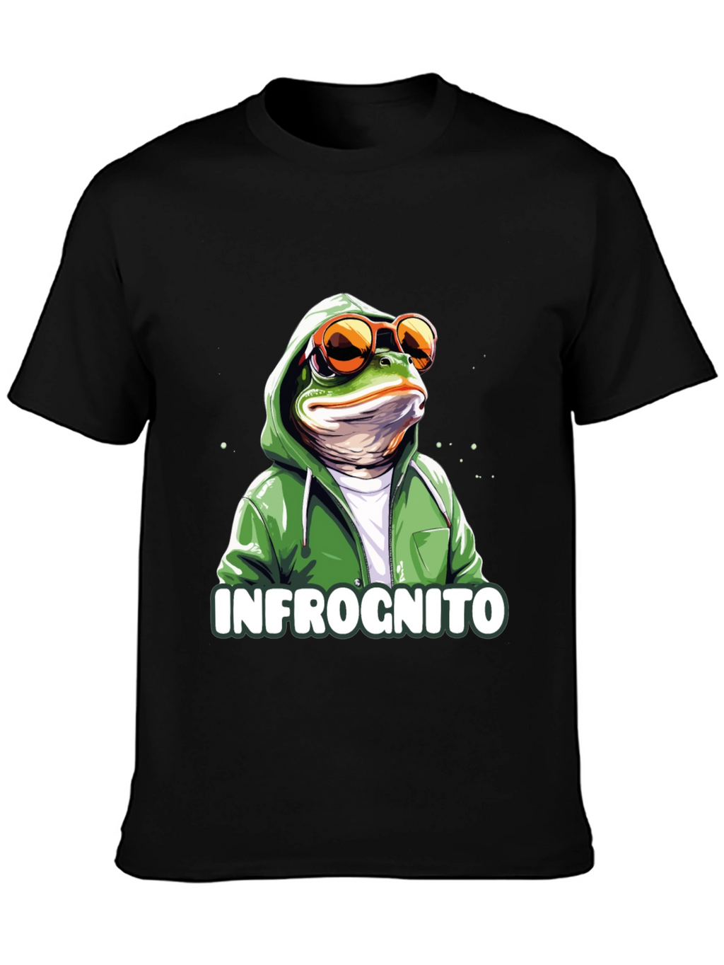 Infrognito Frog T-Shirt - Cool & Funny Design