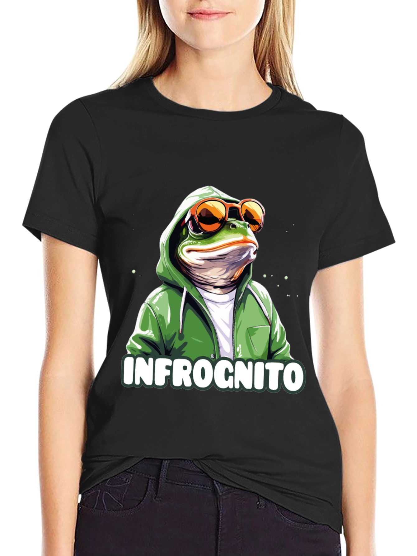Infrognito Frog T-Shirt - Cool & Funny Design