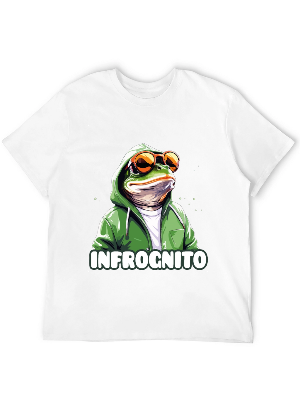 Infrognito Frog T-Shirt - Cool & Funny Design
