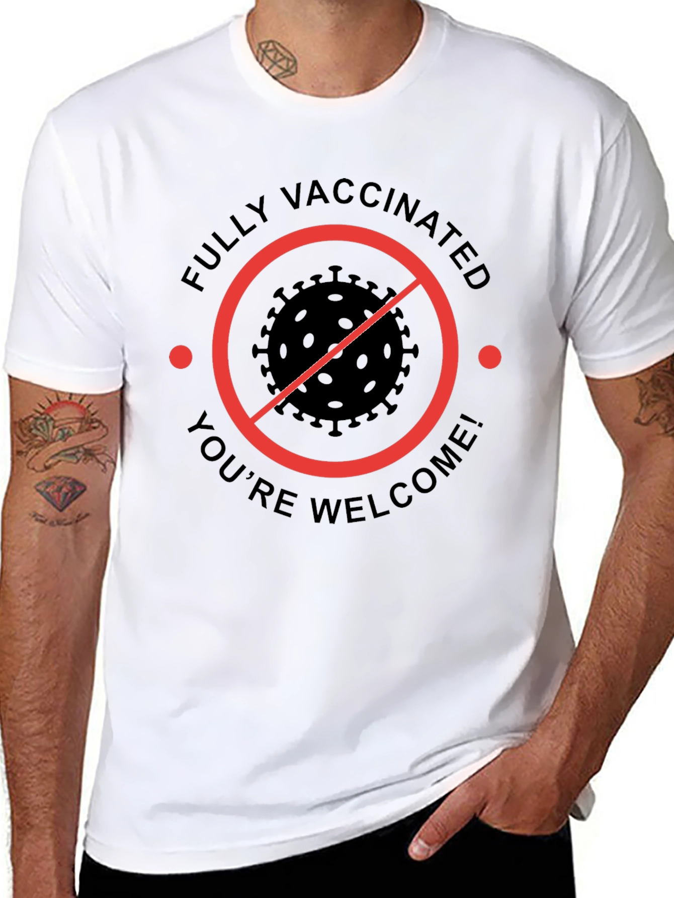 Fully Vaccinated Youre Welcome T-Shirt