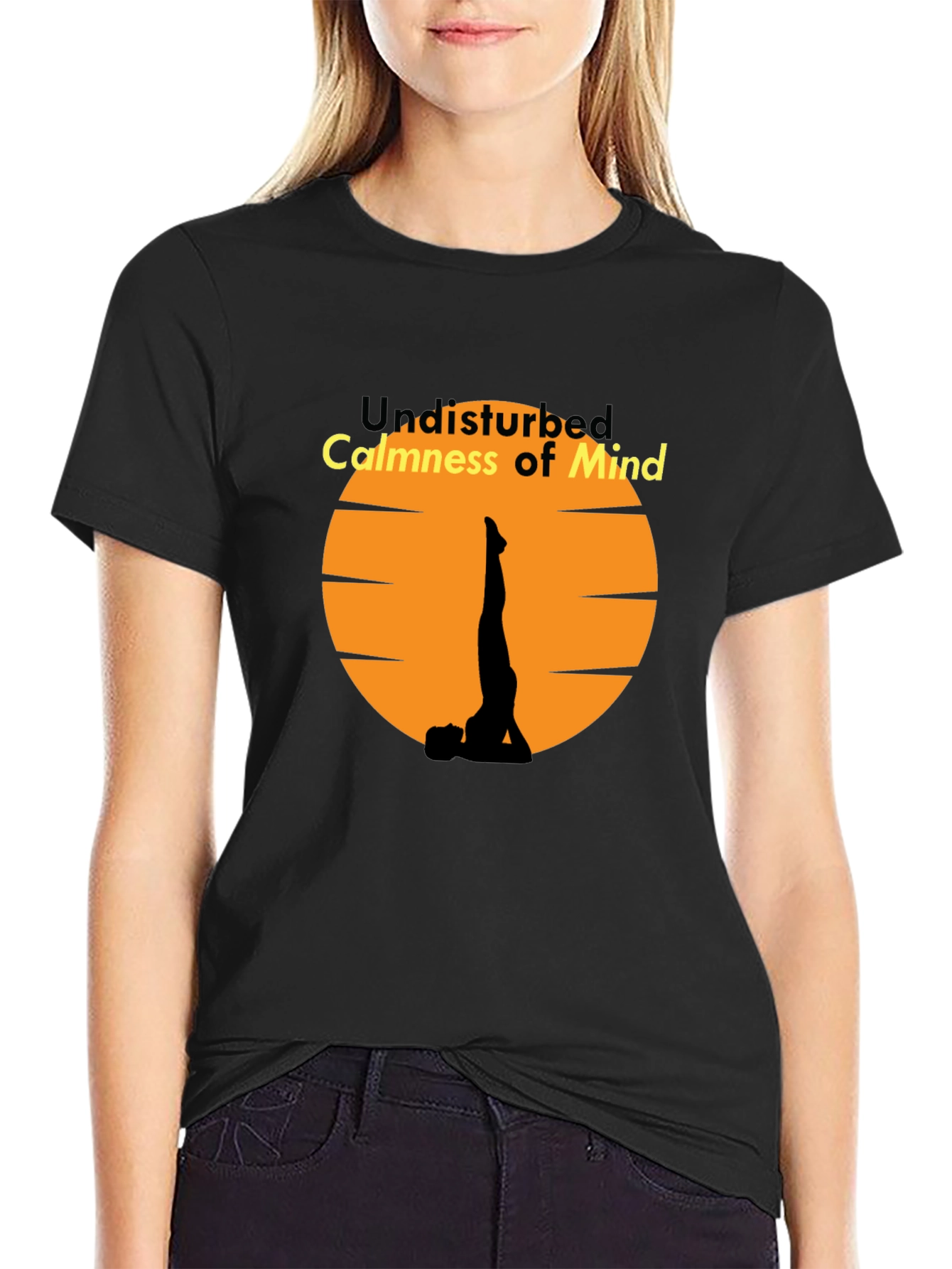 Zen Mindset T-Shirt - Undisturbed Calmness Yoga