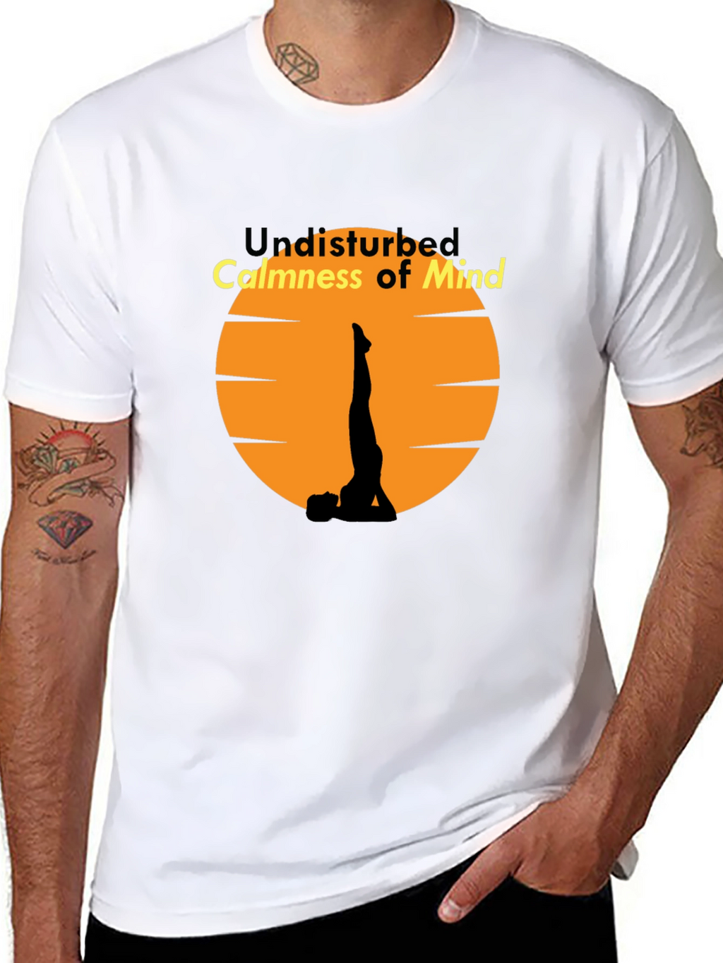 Zen Mindset T-Shirt - Undisturbed Calmness Yoga