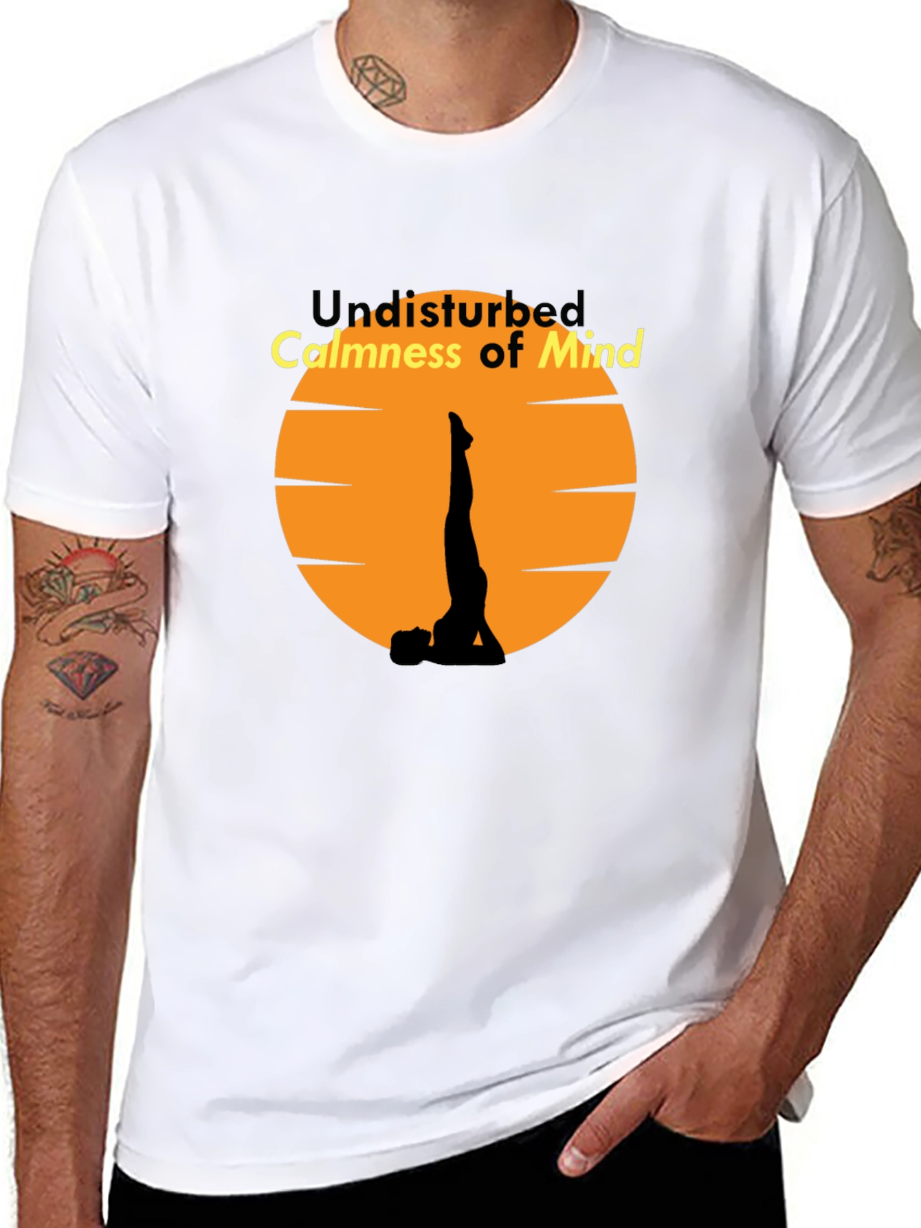 Zen Mindset T-Shirt - Undisturbed Calmness Yoga