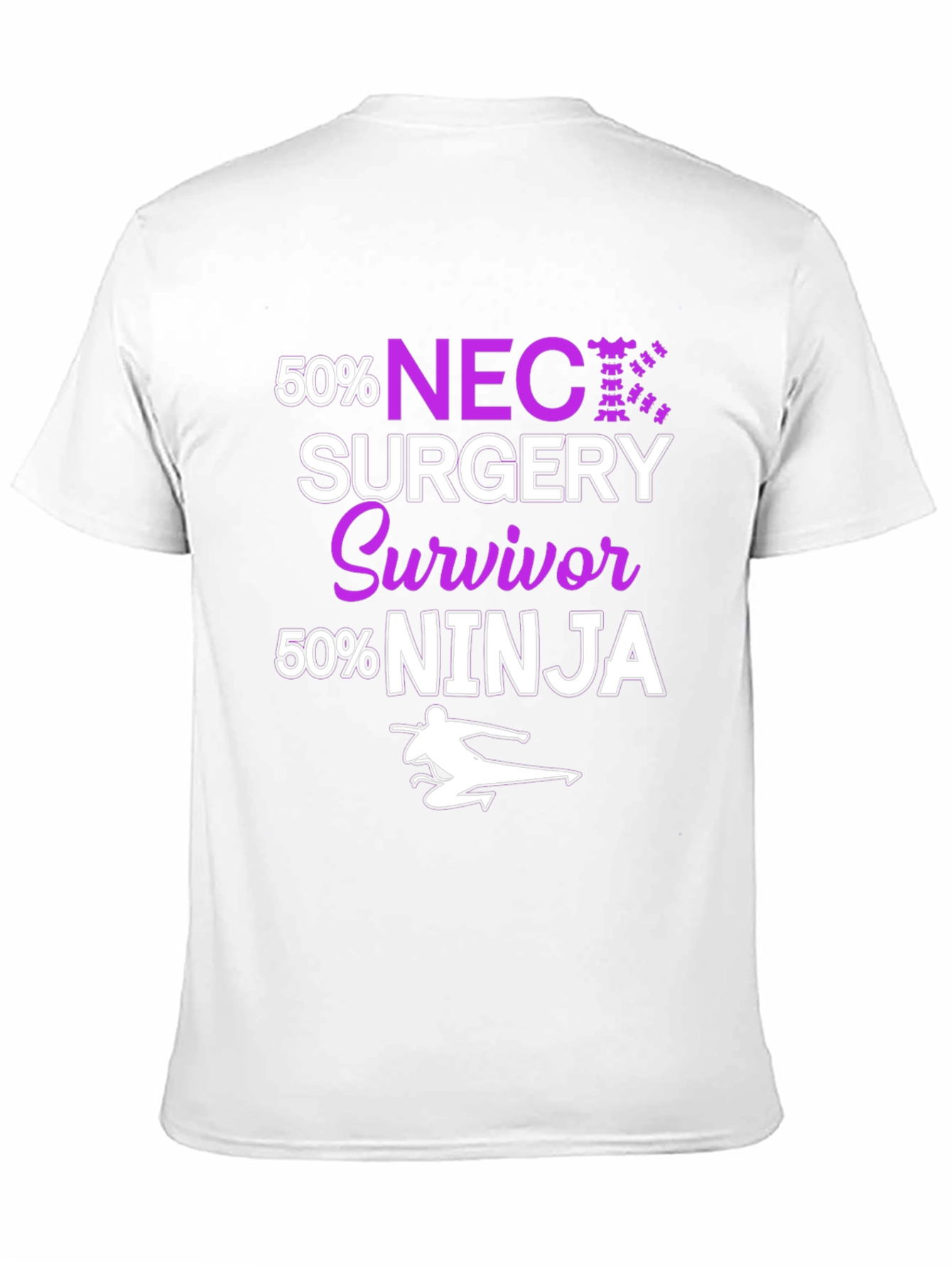 NEC Surgery Survivor Ninja T-Shirt