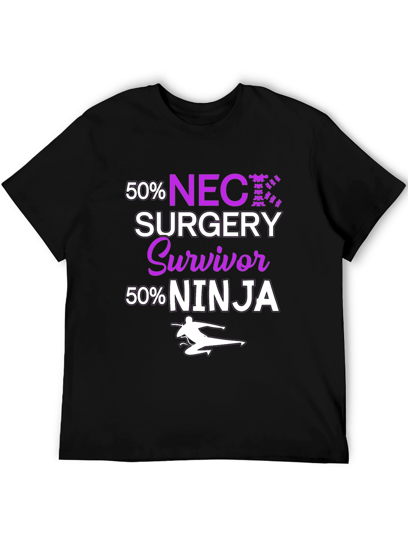 NEC Surgery Survivor Ninja T-Shirt