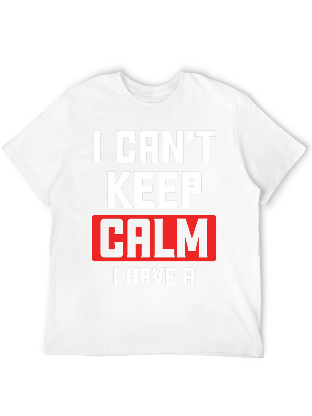I Cant Keep Calm T-Shirt Funny Graphic Tee