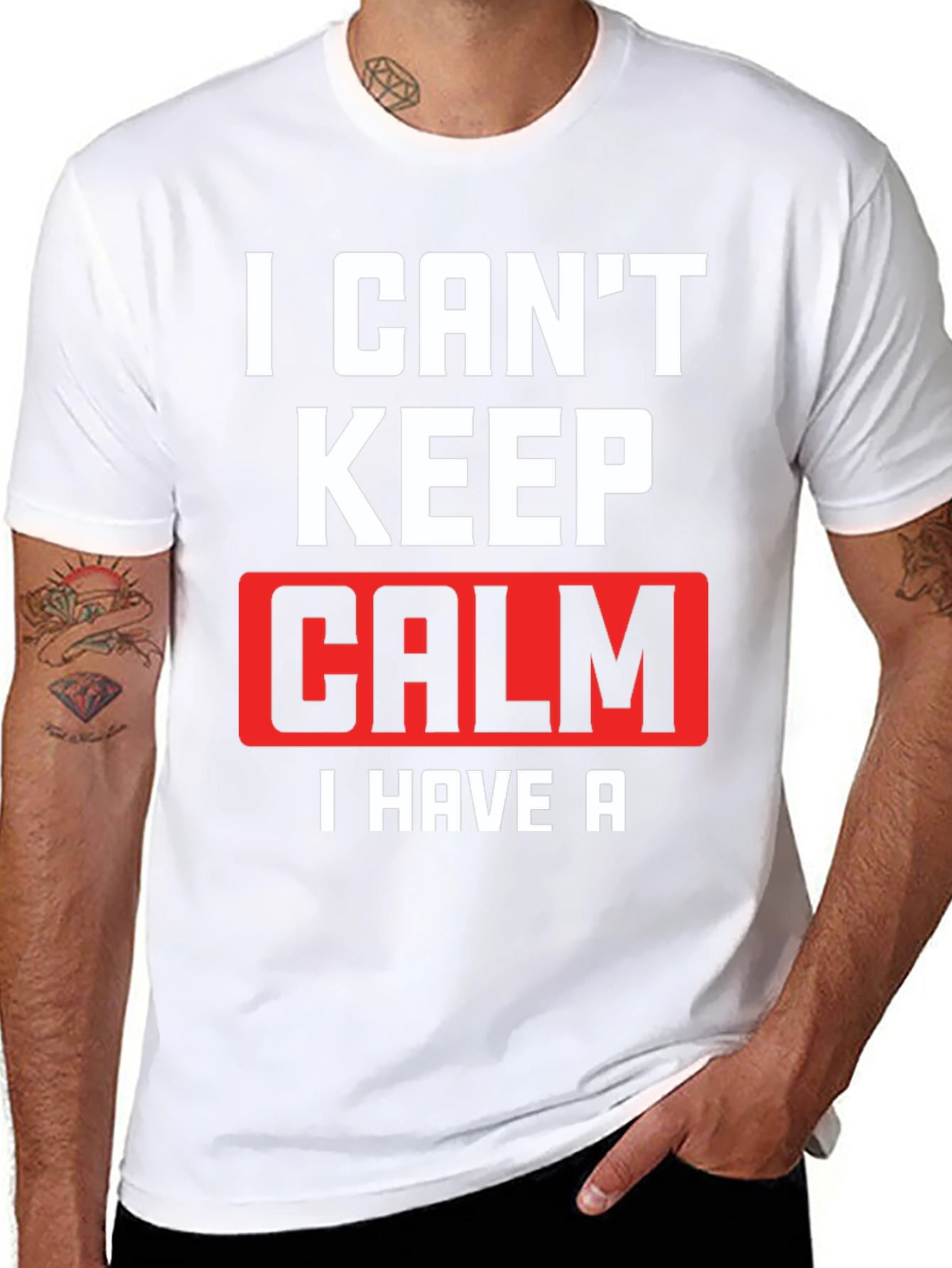 I Cant Keep Calm T-Shirt Funny Graphic Tee