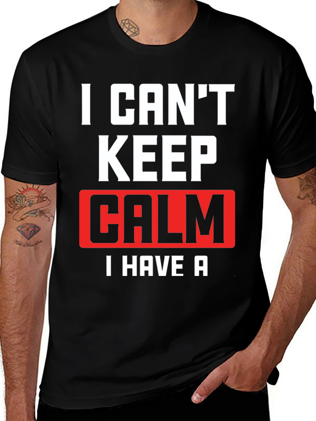 I Cant Keep Calm T-Shirt Funny Graphic Tee