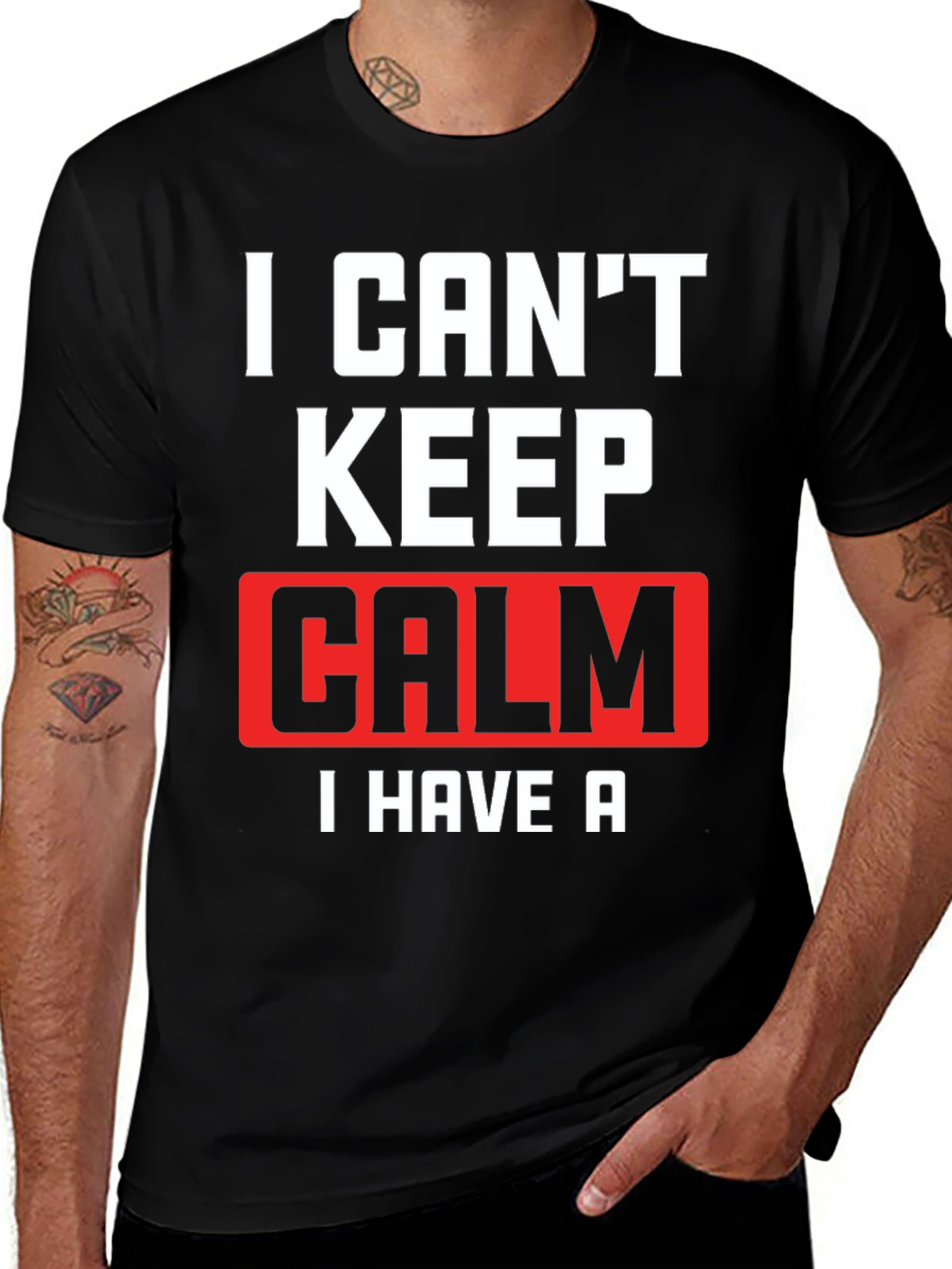 I Cant Keep Calm T-Shirt Funny Graphic Tee