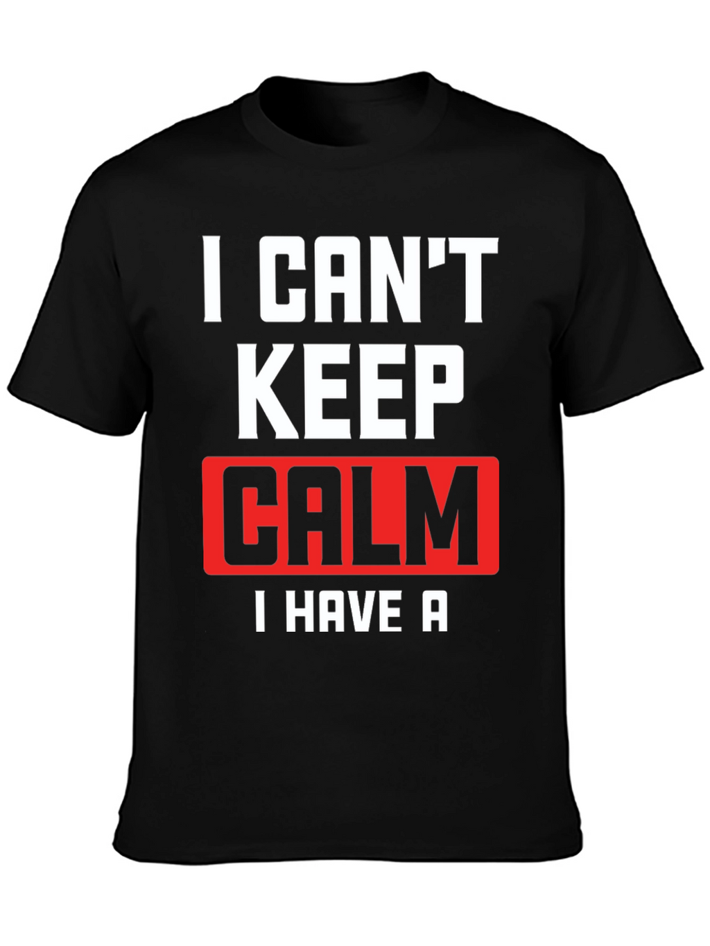 I Cant Keep Calm T-Shirt Funny Graphic Tee