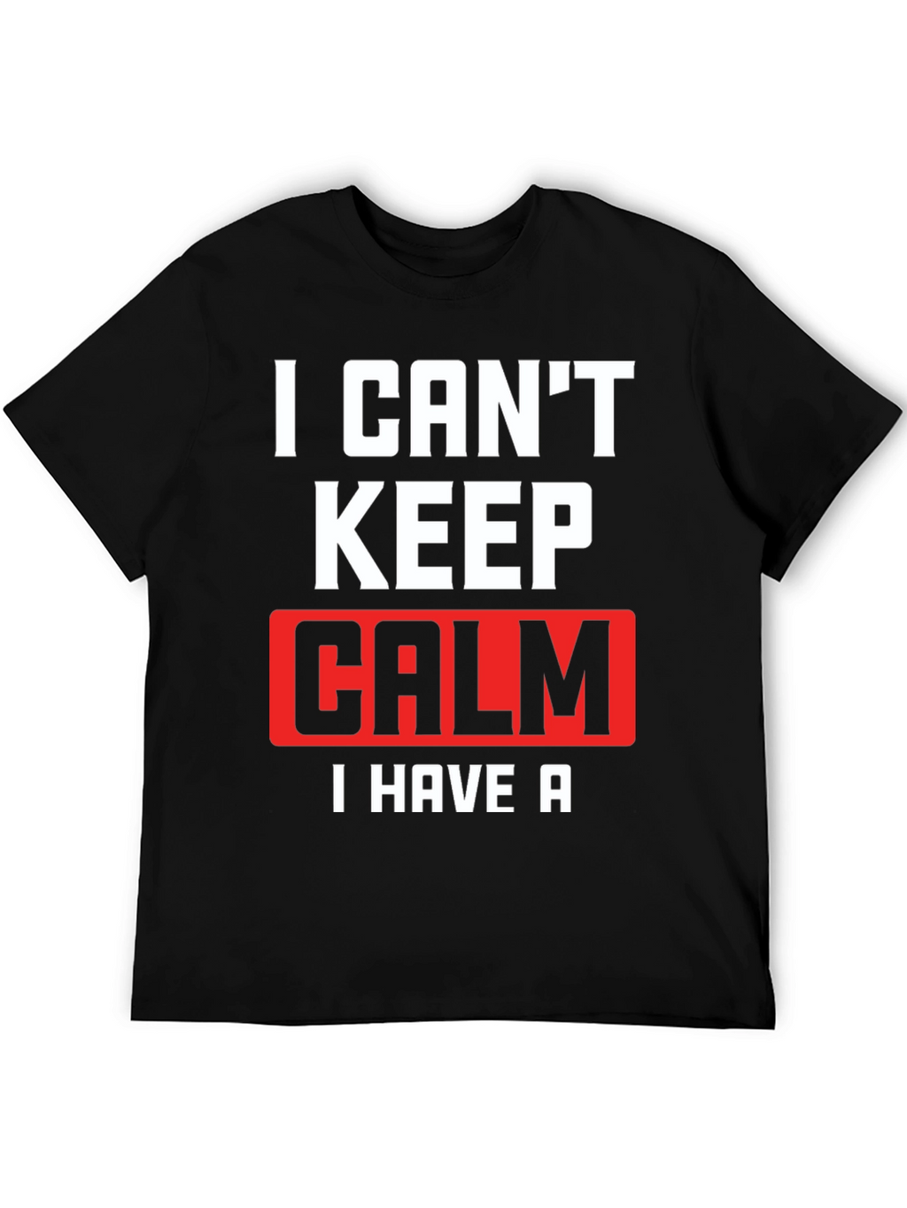 I Cant Keep Calm T-Shirt Funny Graphic Tee