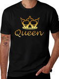 Queen Crown Graphic T-Shirt - Stylish Unisex Design