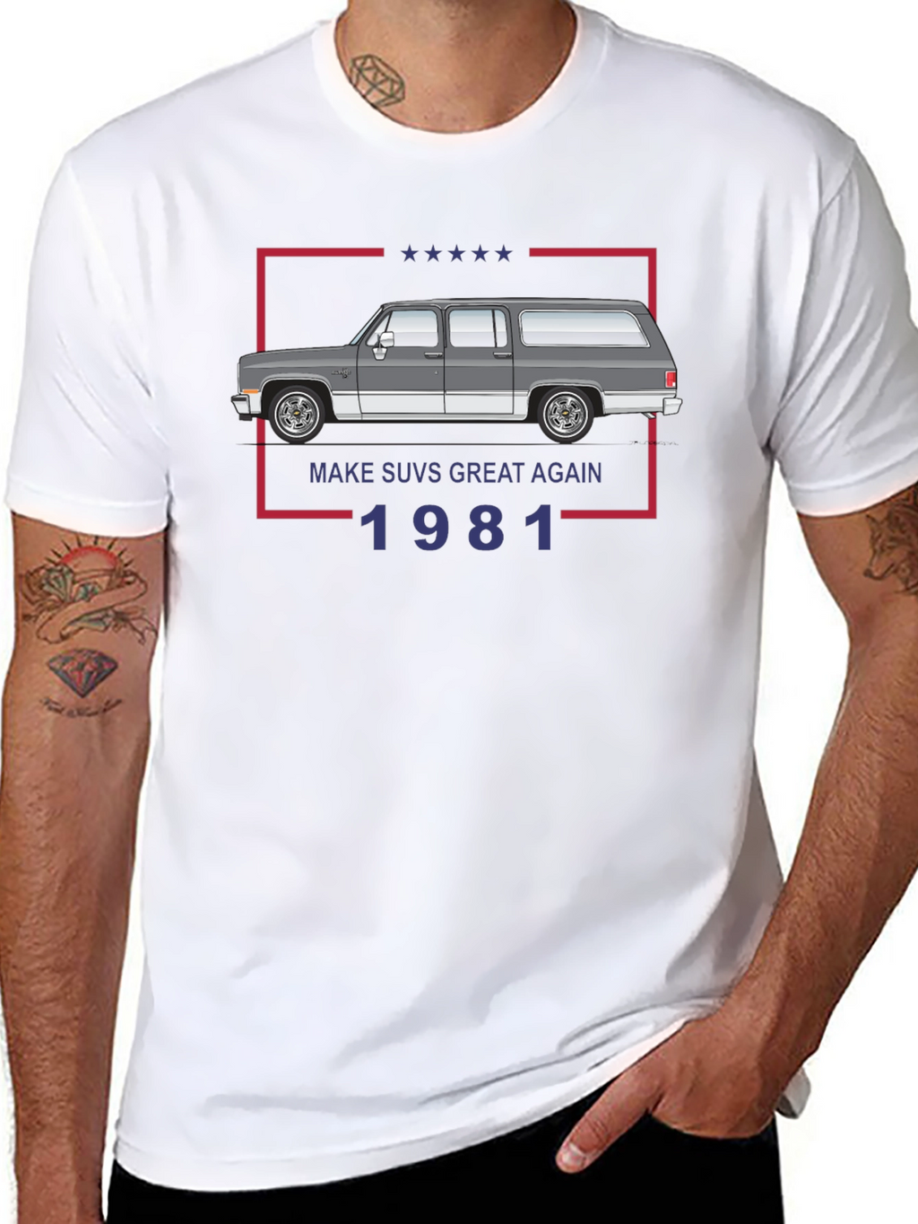Make SUVs Great Again 1981 Tee