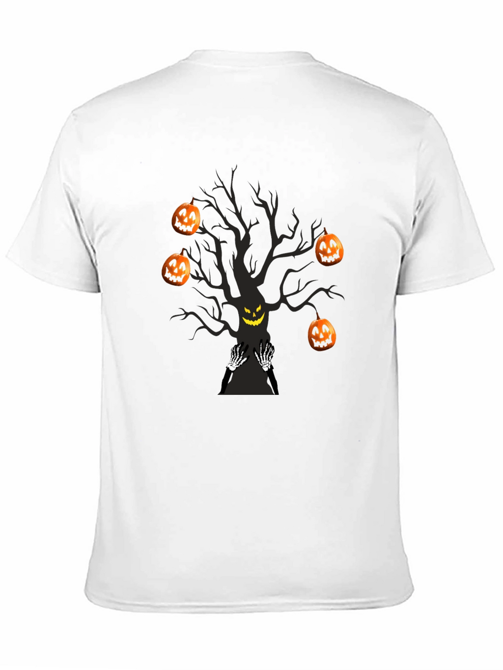 Halloween Tree T-Shirt Pumpkin Ghost Tee
