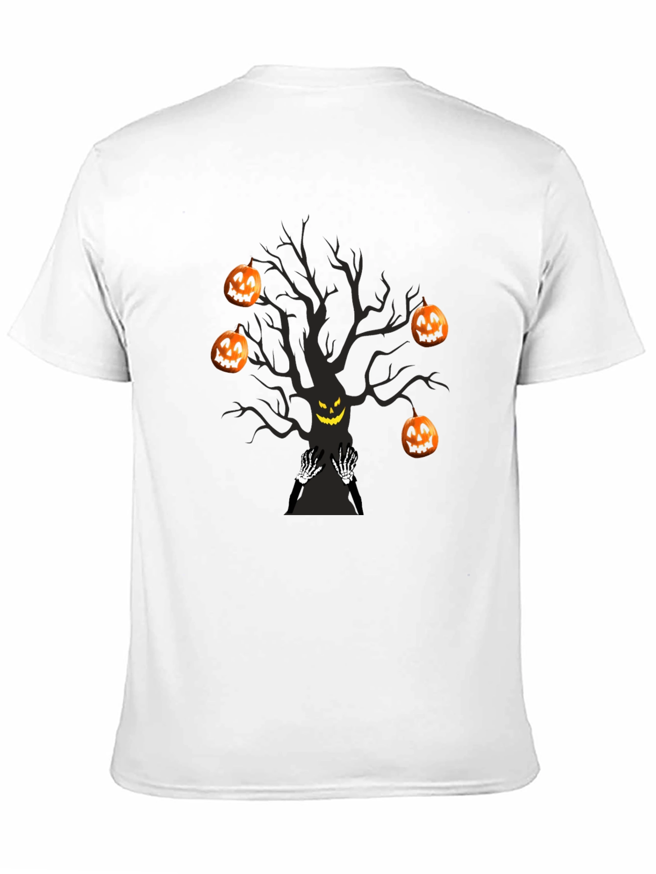 Halloween Tree T-Shirt Pumpkin Ghost Tee