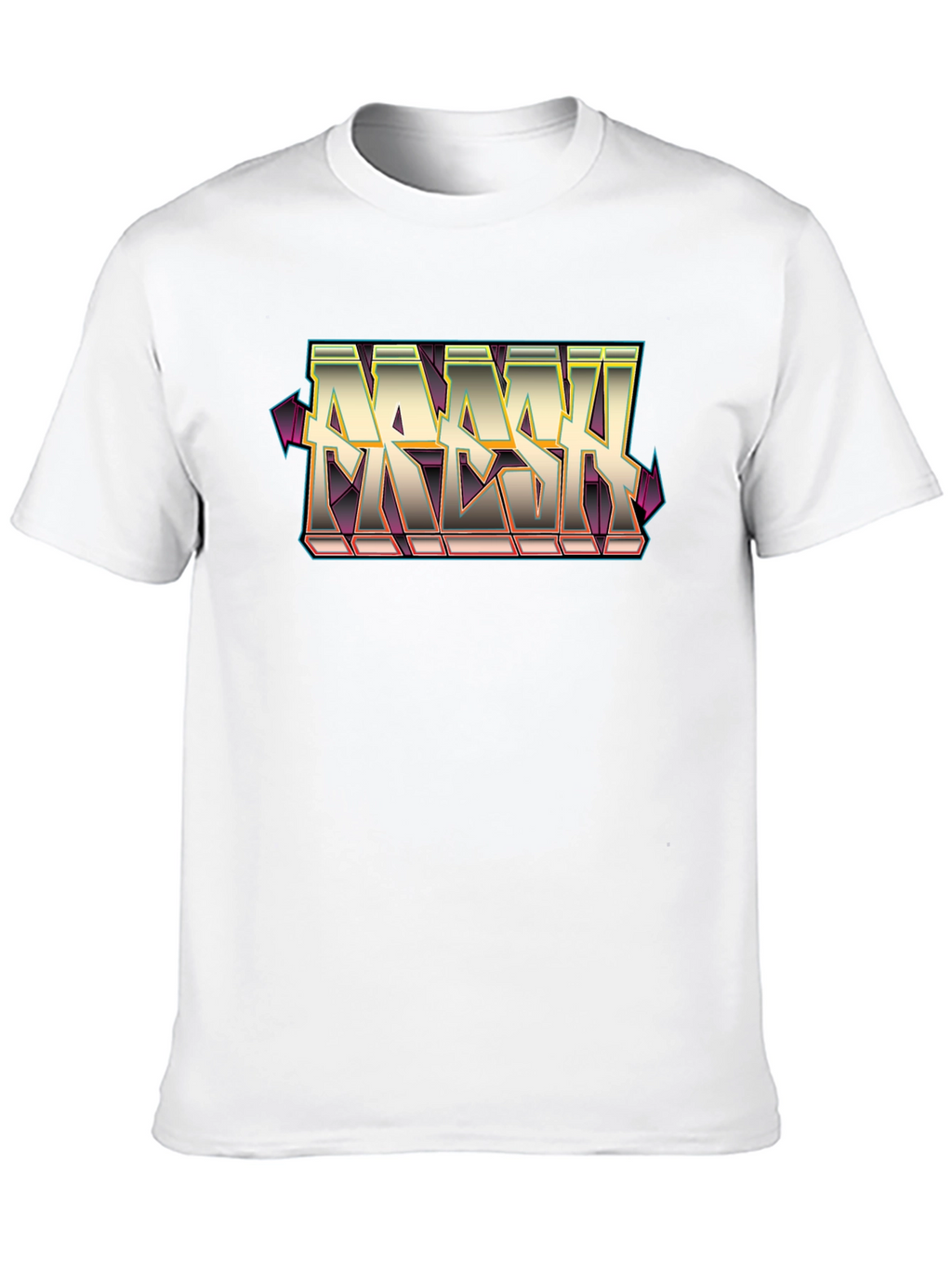 Fresh Graphic Tee - Street Style Black Cotton T-Shirt