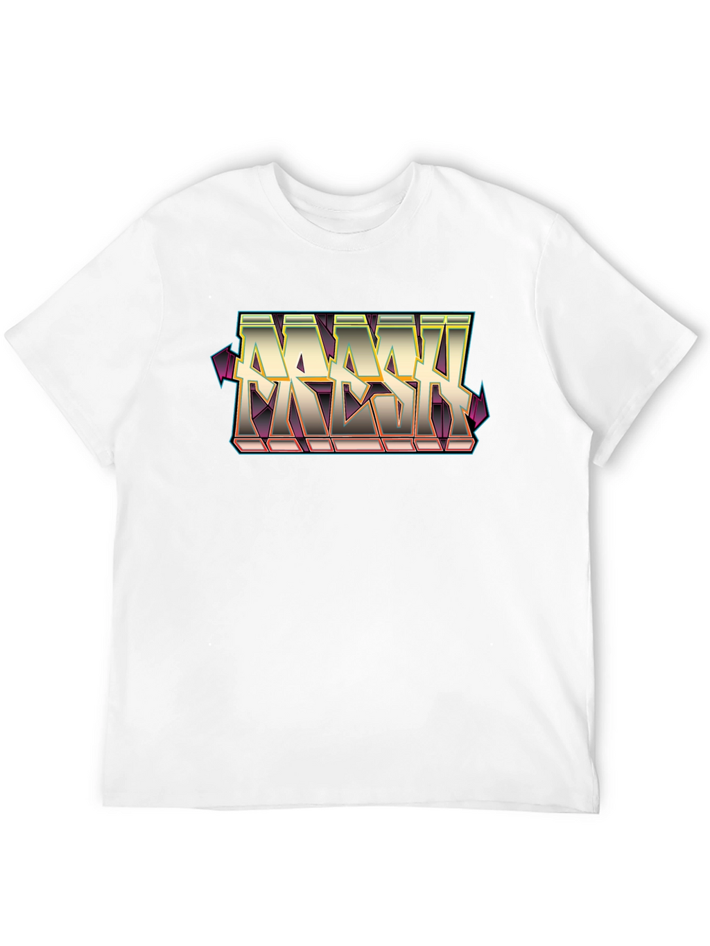 Fresh Graphic Tee - Street Style Black Cotton T-Shirt