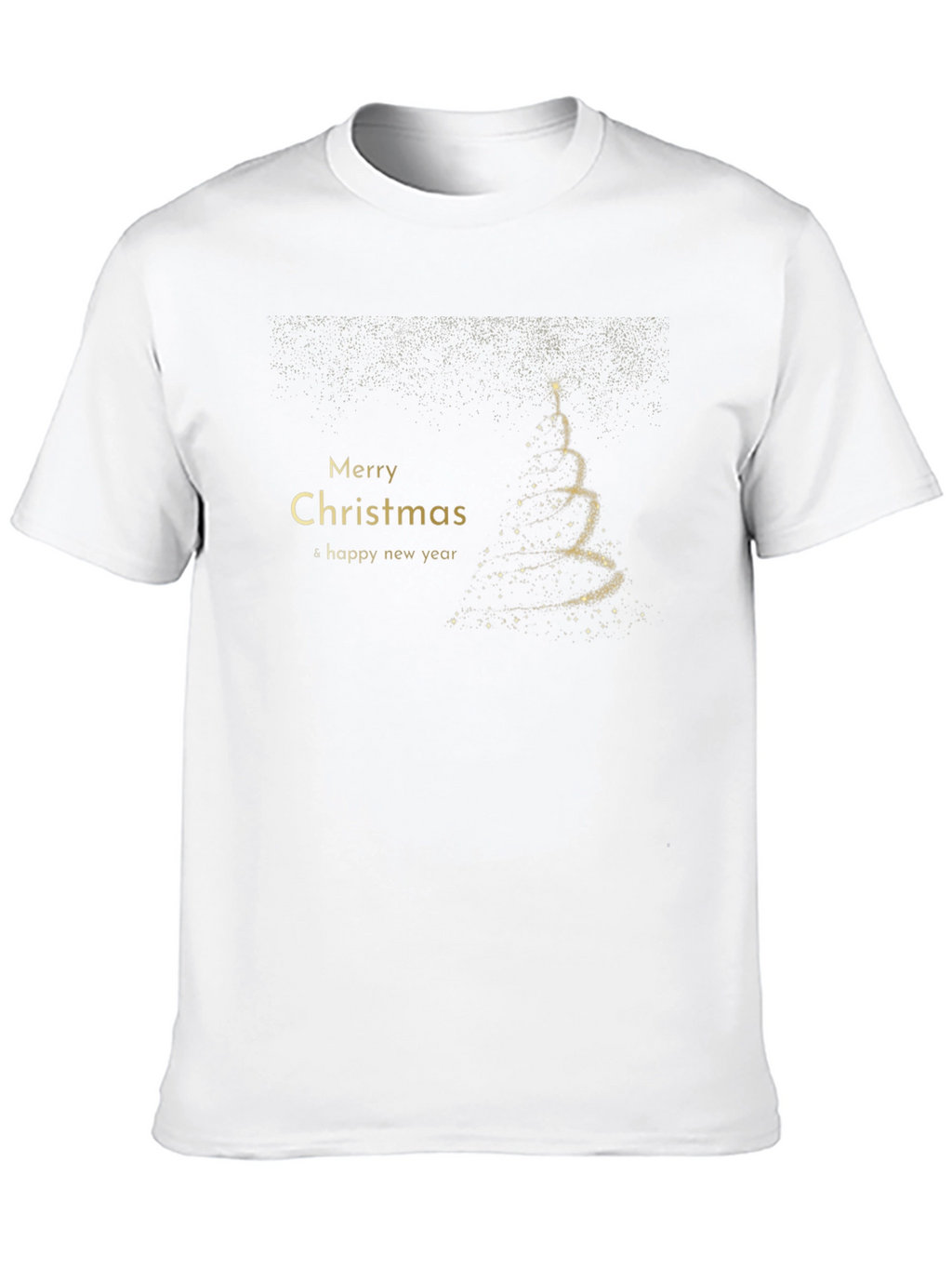 Merry Christmas & Happy New Year Black T-Shirt