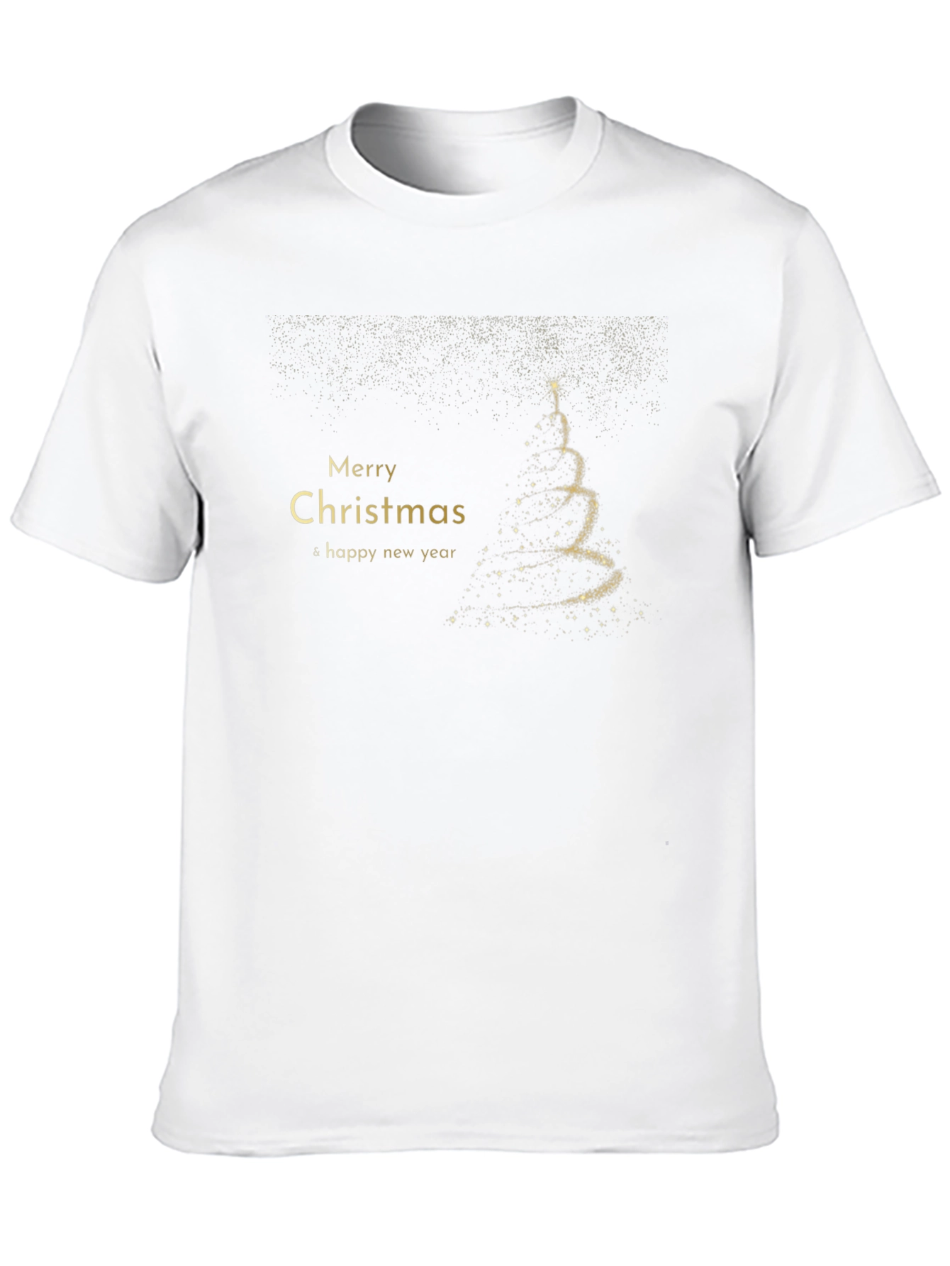 Merry Christmas & Happy New Year Black T-Shirt