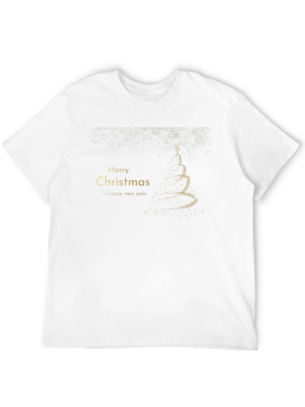 Merry Christmas & Happy New Year Black T-Shirt