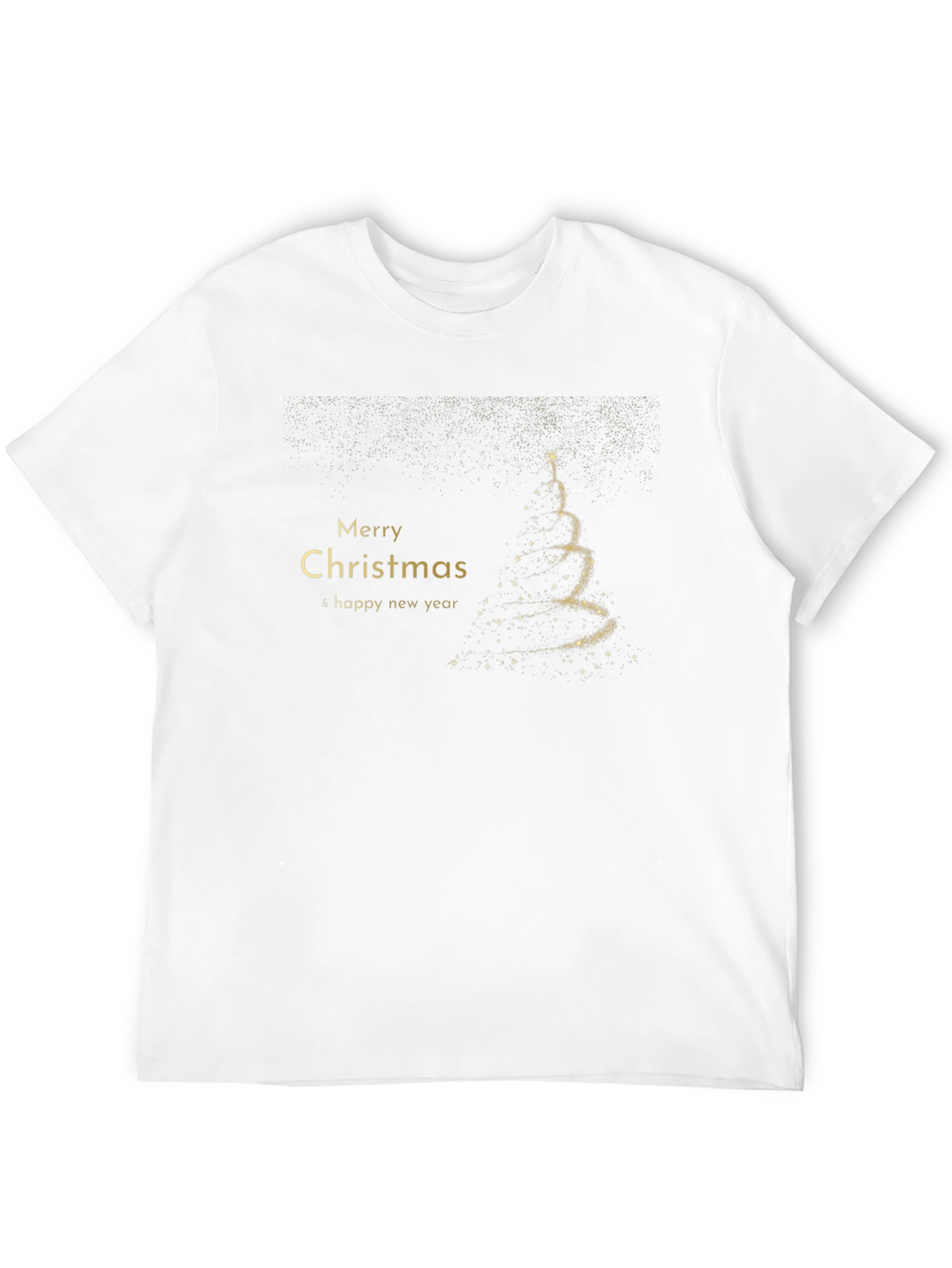 Merry Christmas & Happy New Year Black T-Shirt