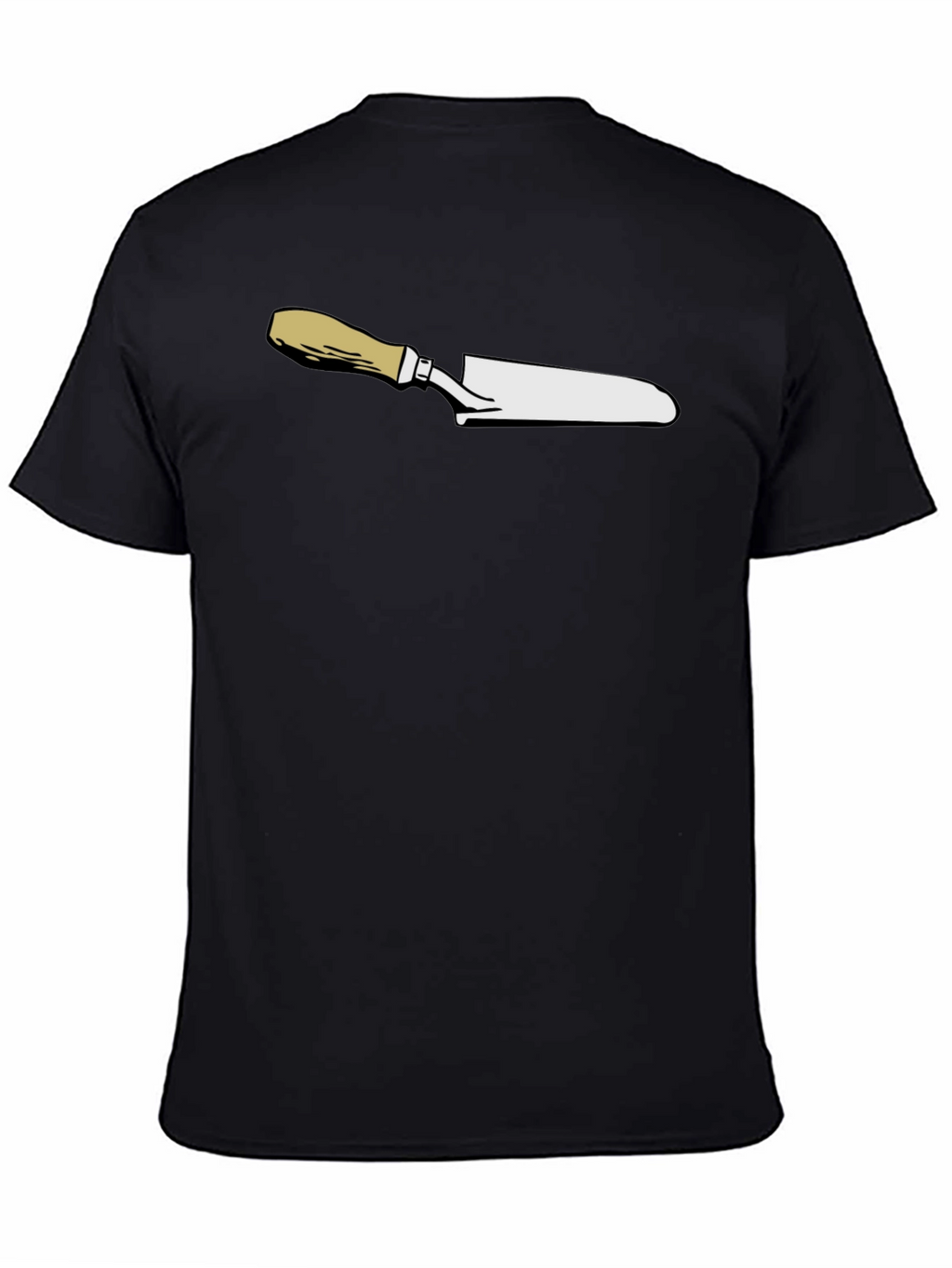 Chefs Knife Graphic T-Shirt - Black