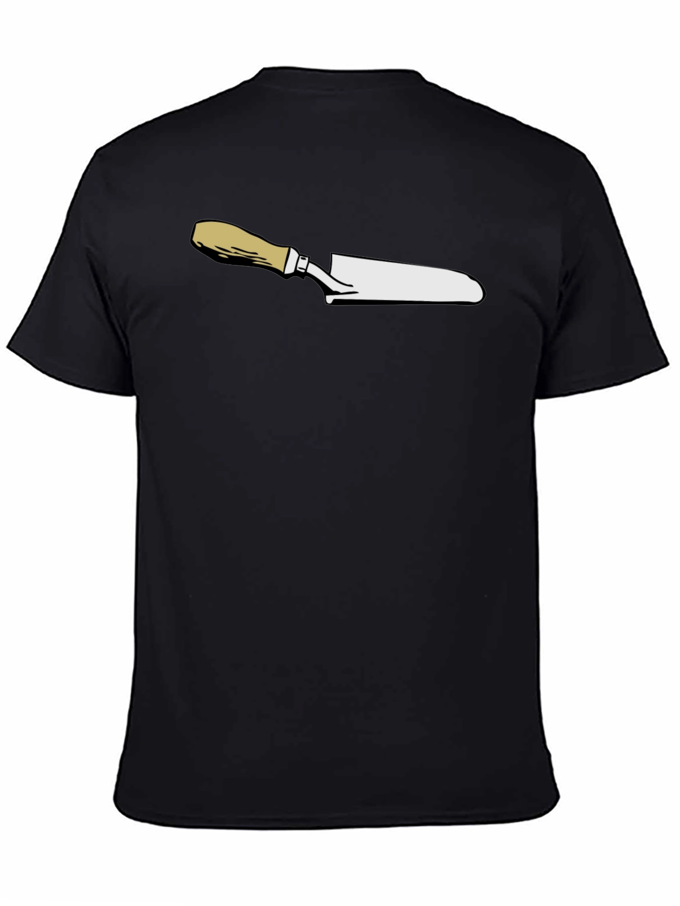 Chefs Knife Graphic T-Shirt - Black