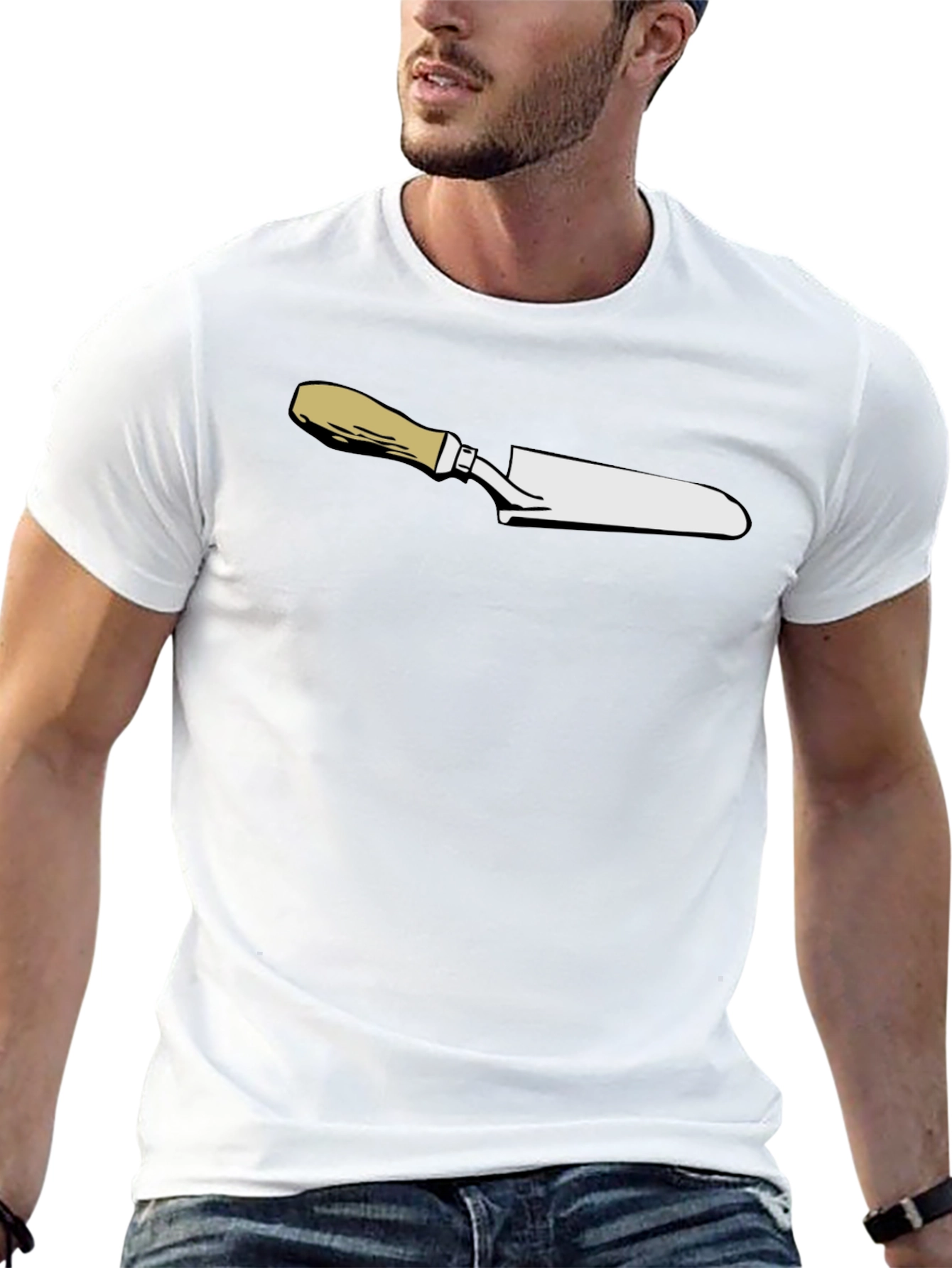 Chefs Knife Graphic T-Shirt - Black