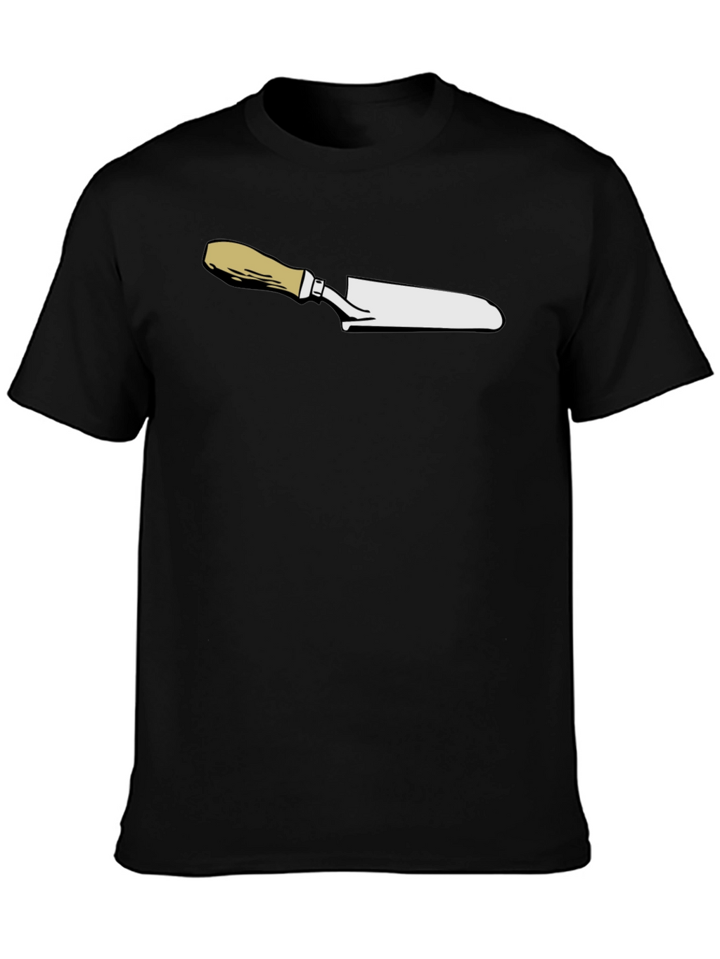 Chefs Knife Graphic T-Shirt - Black