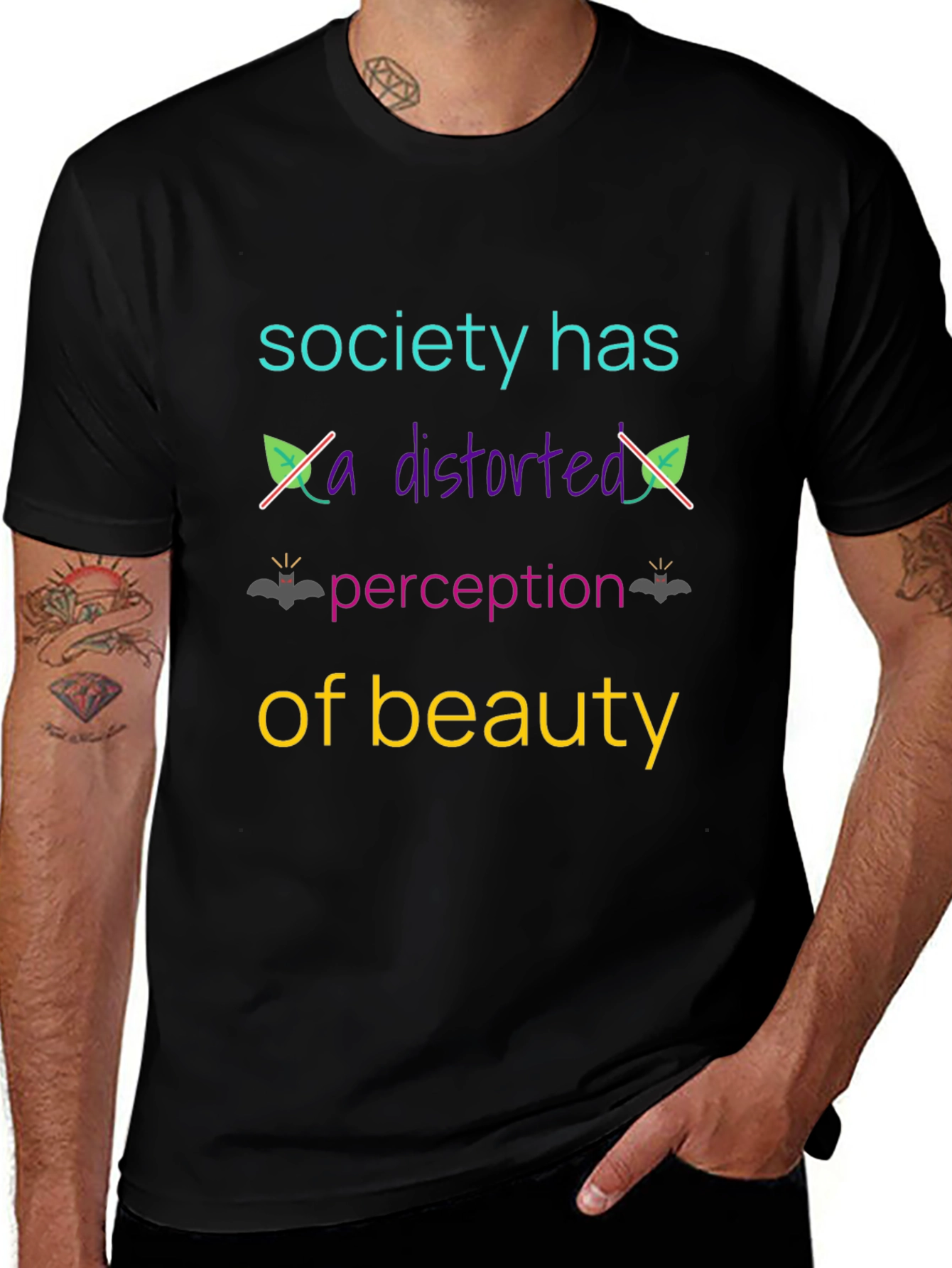 Distorted Perception Graphic Tee - Unisex