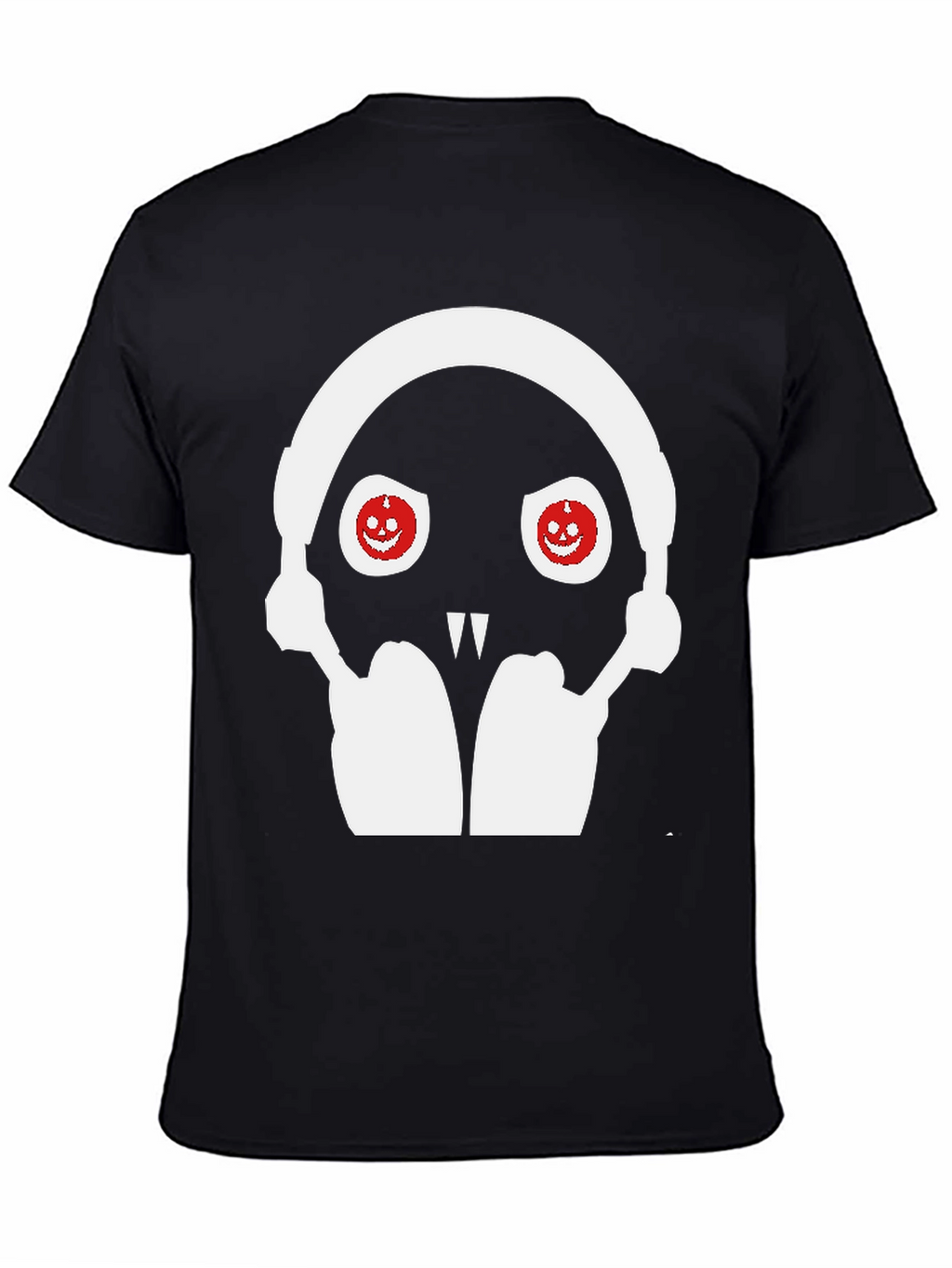 Spooky Headphone Graphic Tee