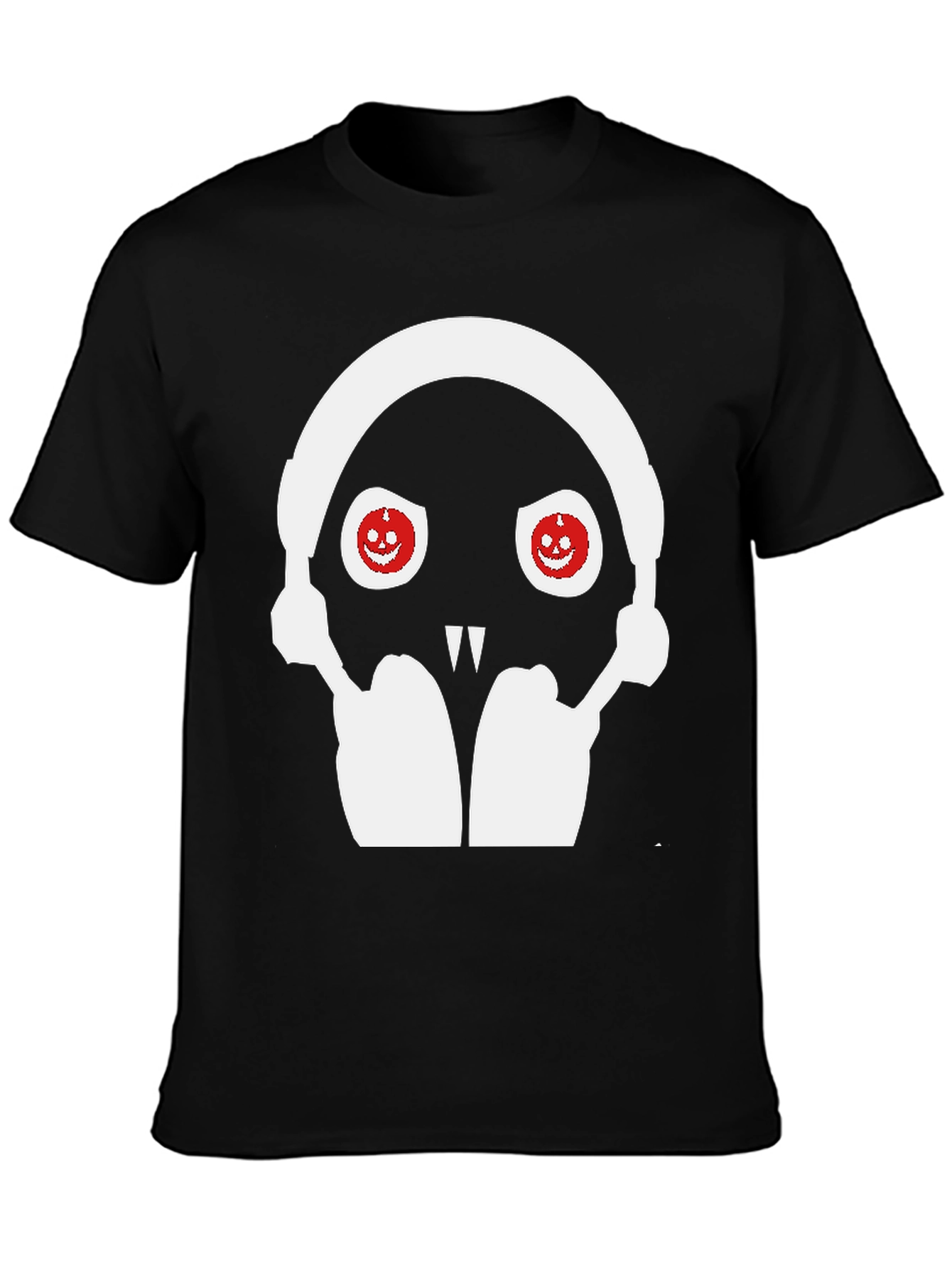 Spooky Headphone Graphic Tee